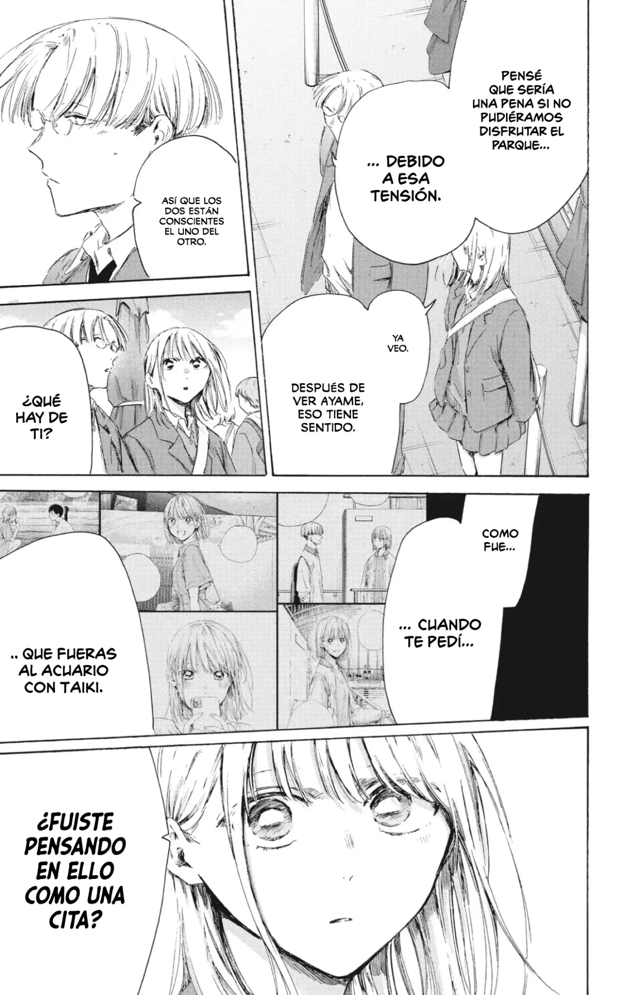 Ao no Hako Capitulo 229: Cita en el parque de atracciones página 16
