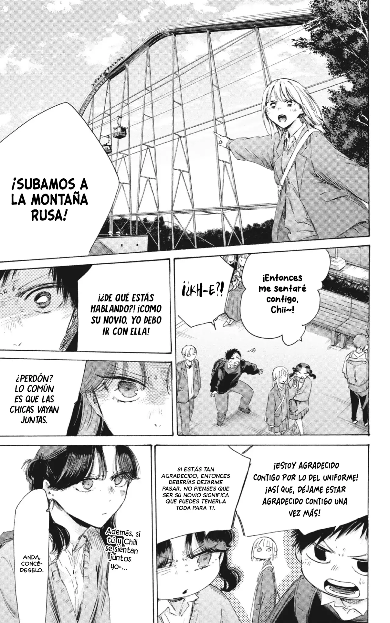 Ao no Hako Capitulo 229: Cita en el parque de atracciones página 6