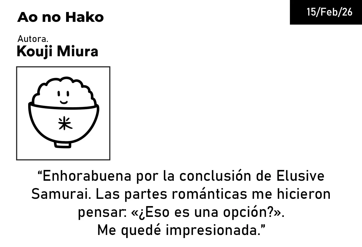 Ao no Hako Capitulo 230: En la salud y la enfermedad página 24