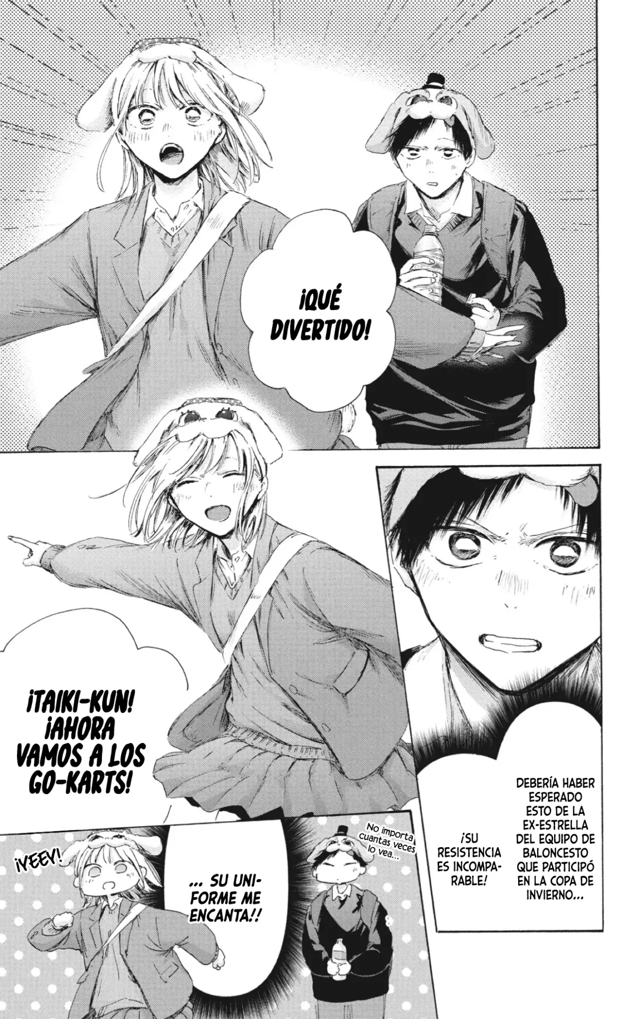 Ao no Hako Capitulo 230: En la salud y la enfermedad página 4