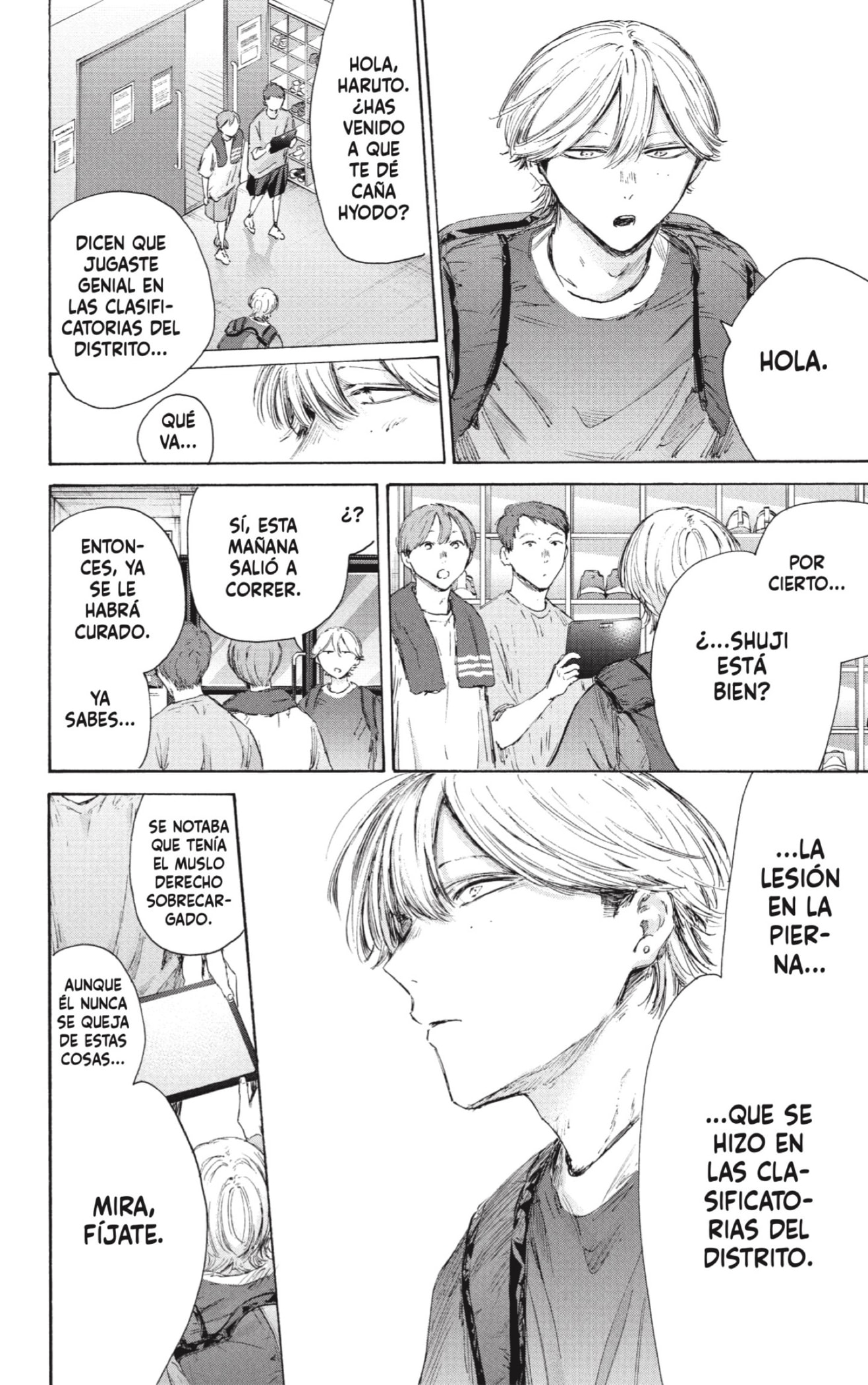 Ao no Hako Capitulo 232 página 18