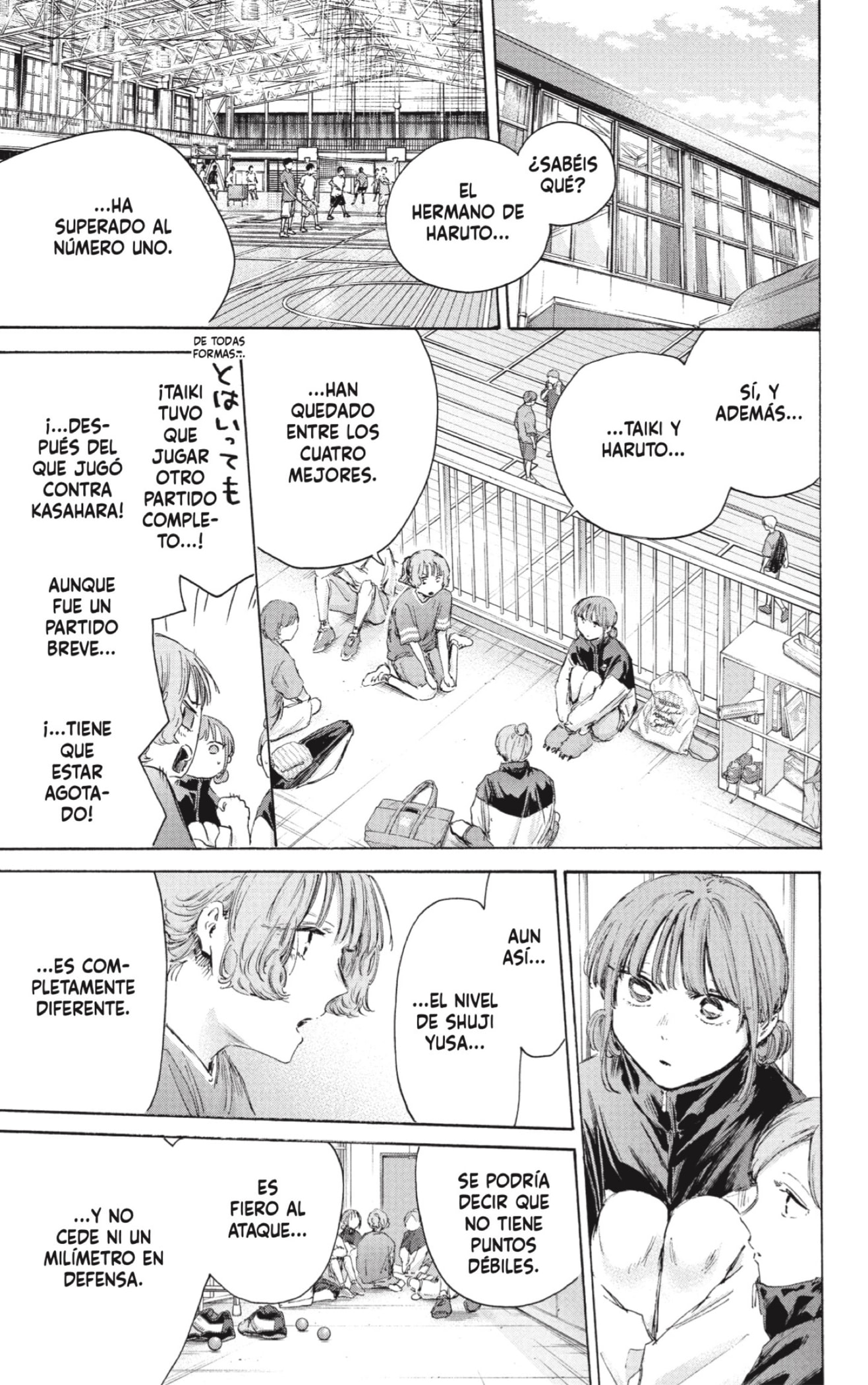 Ao no Hako Capitulo 232 página 5