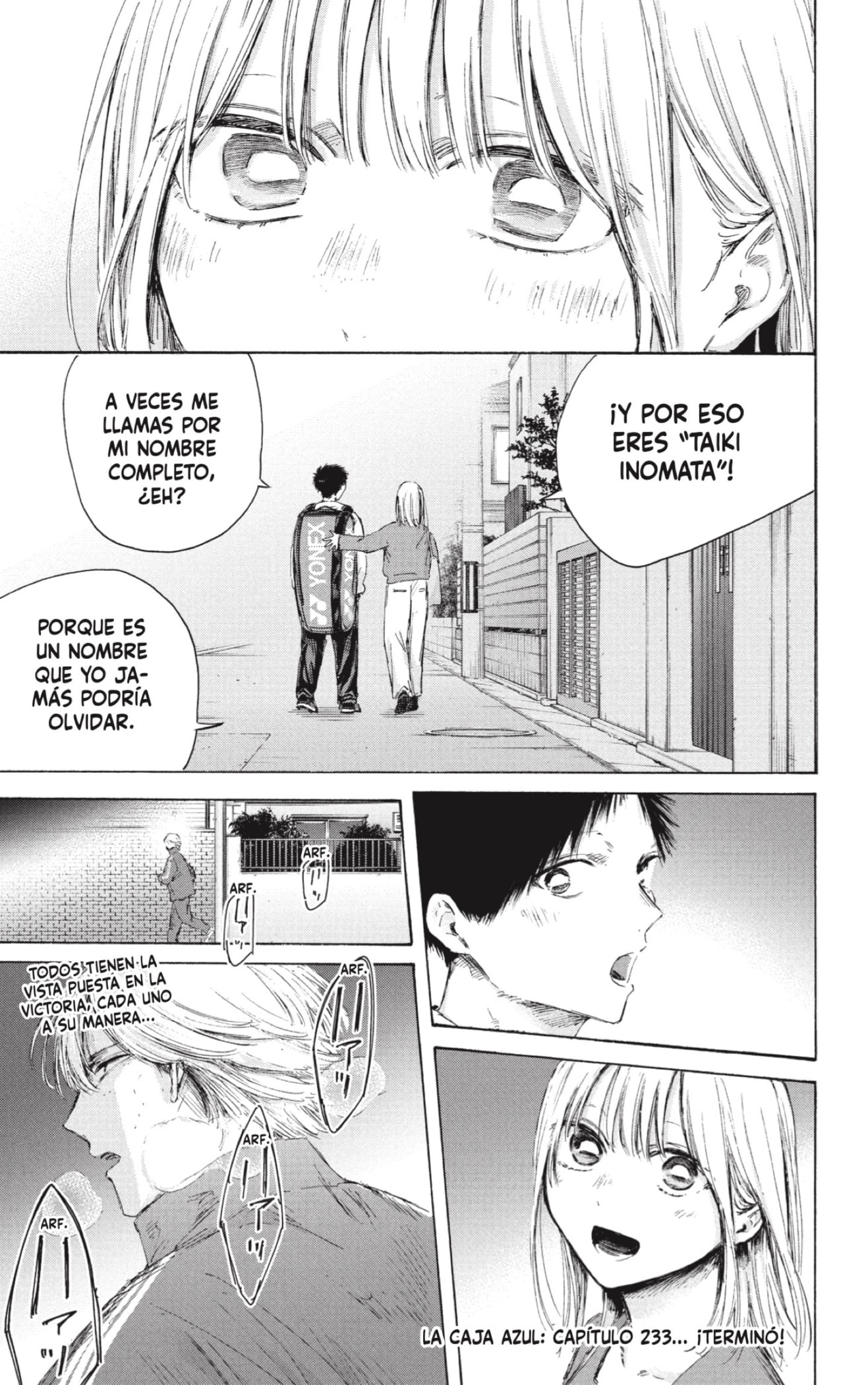Ao no Hako Capitulo 233 página 18