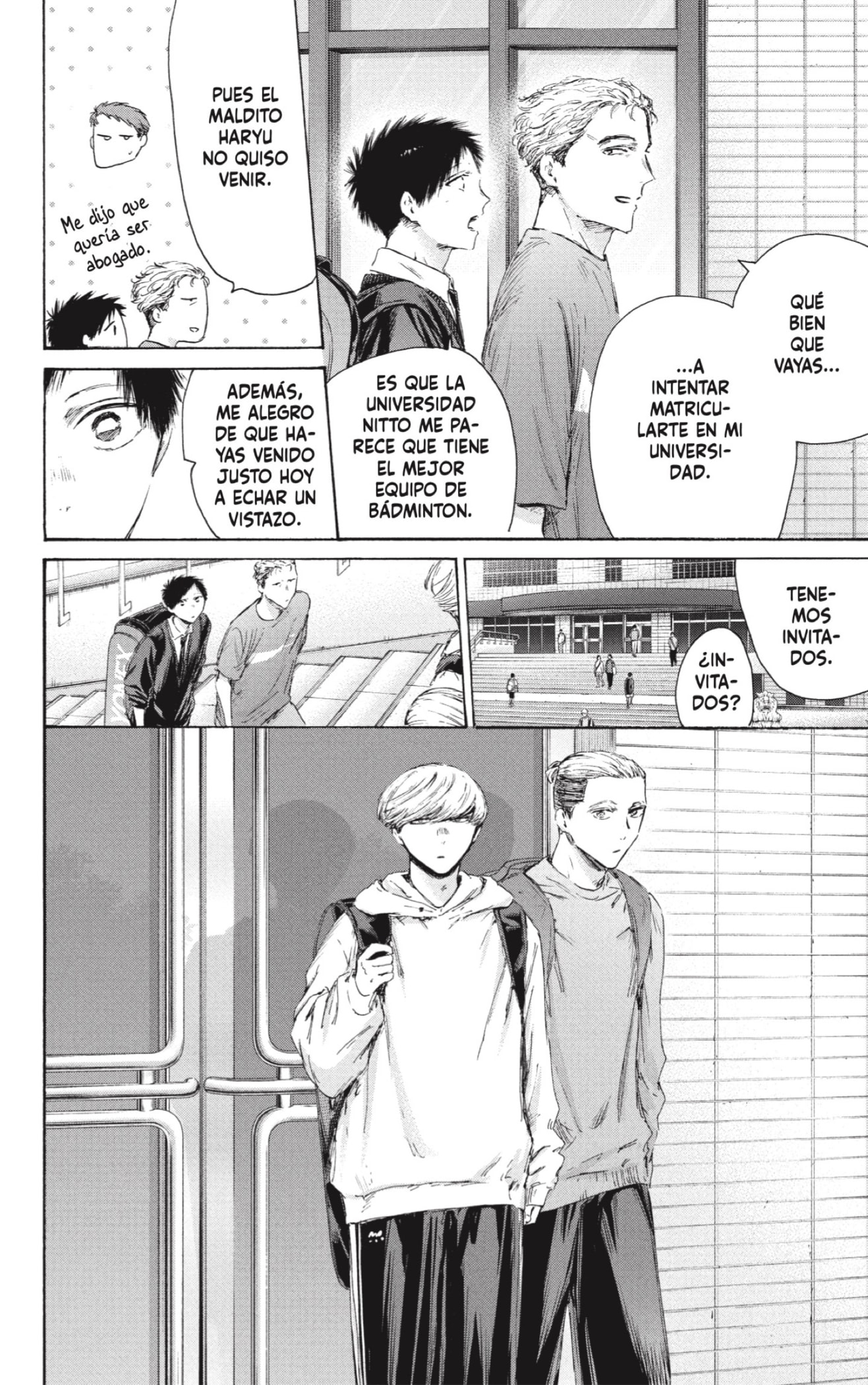 Ao no Hako Capitulo 233 página 4