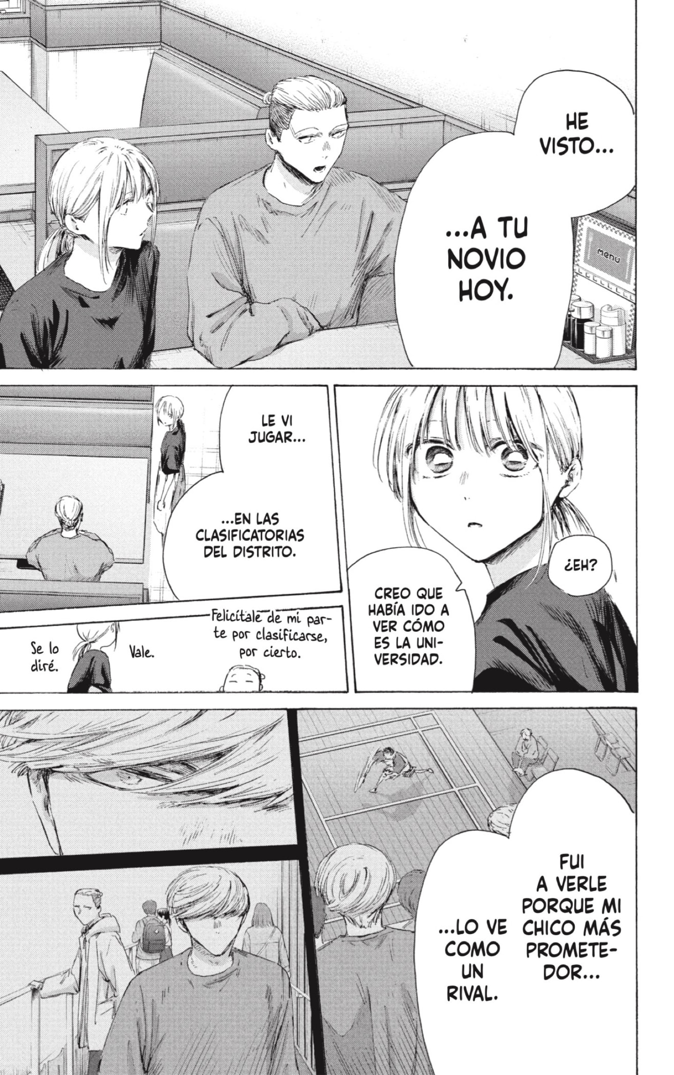 Ao no Hako Capitulo 233 página 9