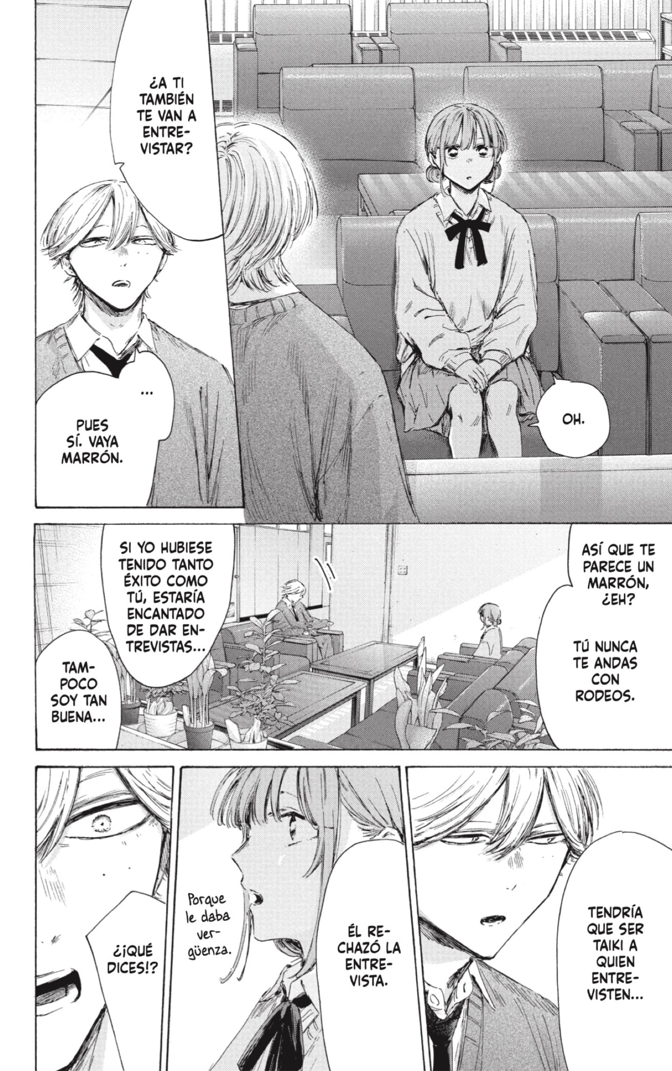 Ao no Hako Capitulo 234 página 6
