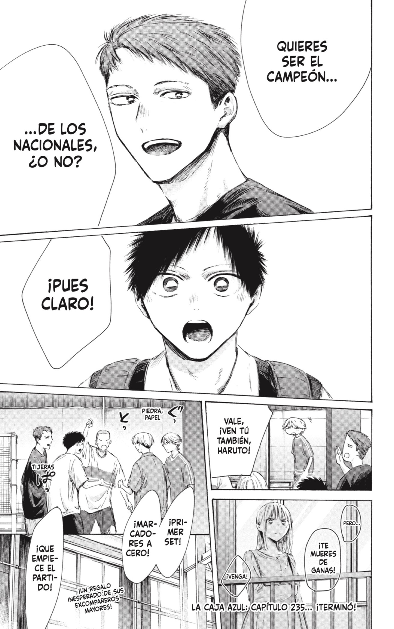 Ao no Hako Capitulo 235 página 23