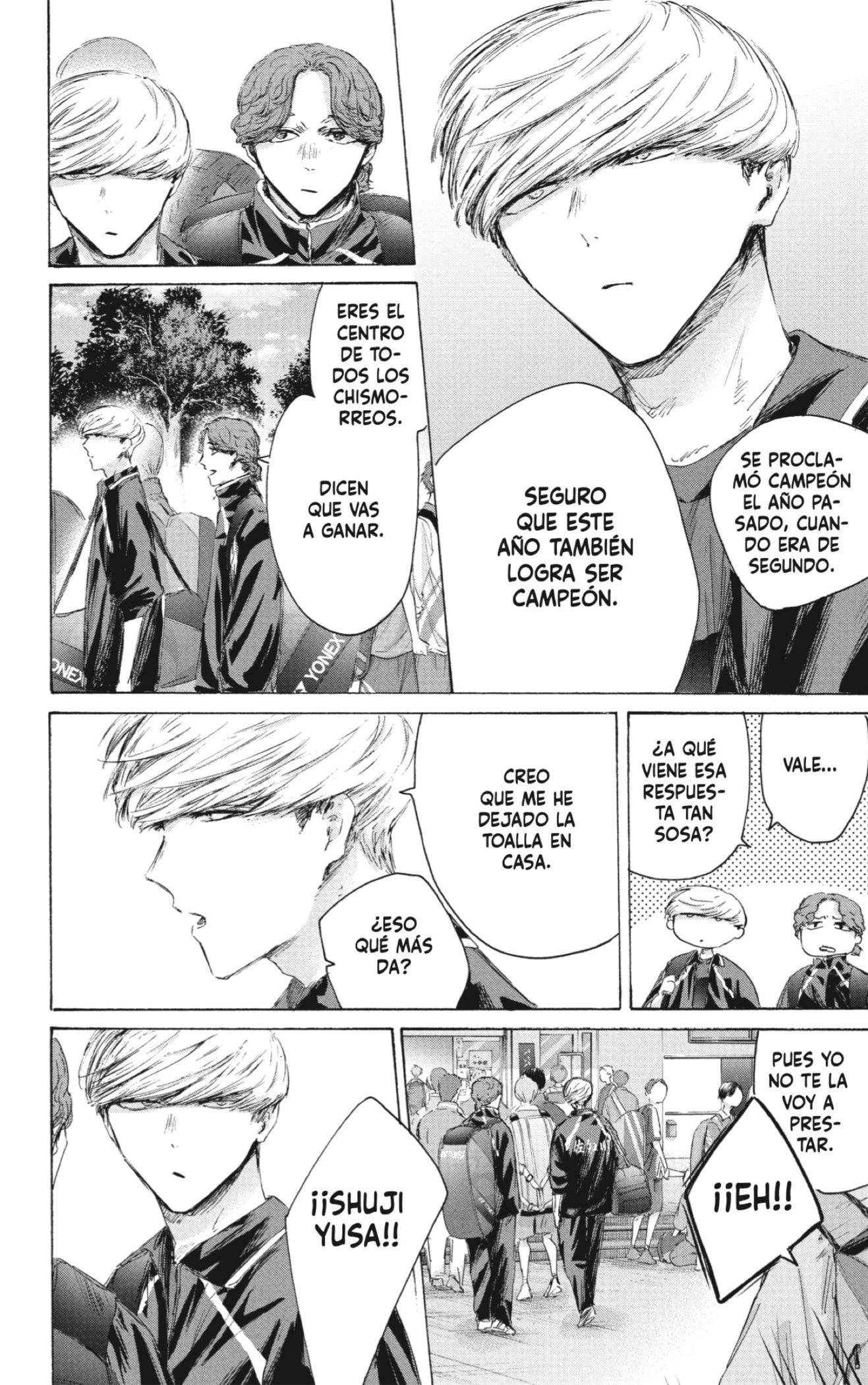 Ao no Hako Capitulo 237 página 2