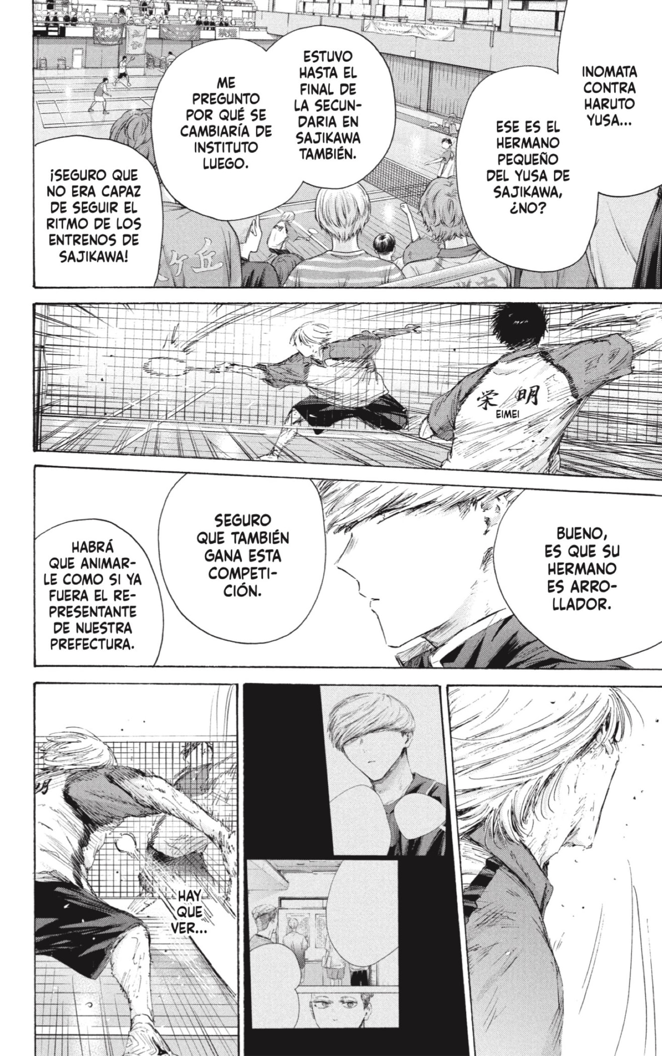 Ao no Hako Capitulo 238 página 4