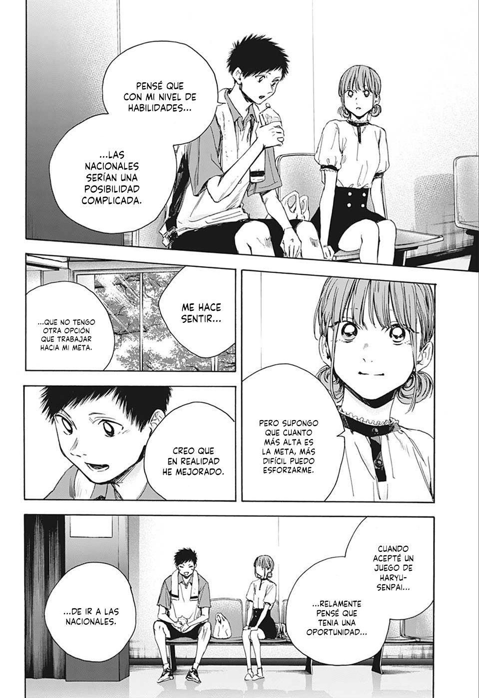 Ao no Hako Capitulo 24: Así son los deportes página 10