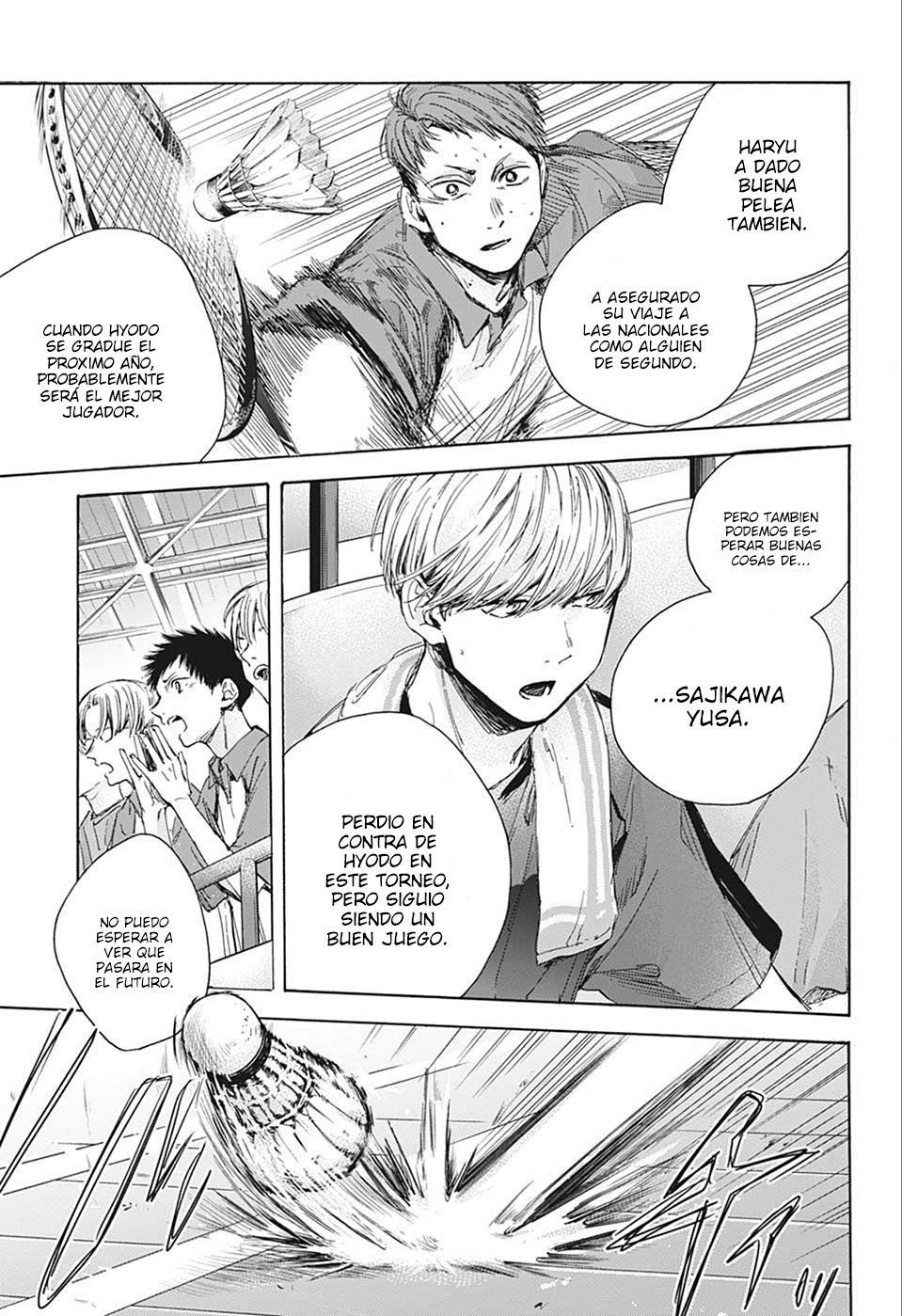 Ao no Hako Capitulo 24: Así son los deportes página 13
