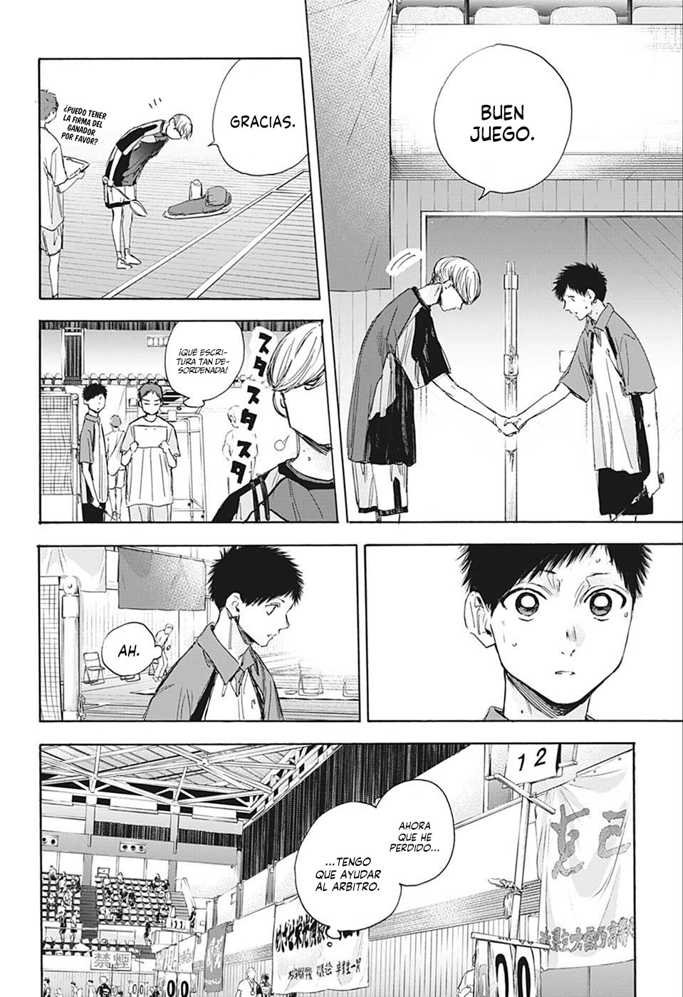 Ao no Hako Capitulo 24: Así son los deportes página 4