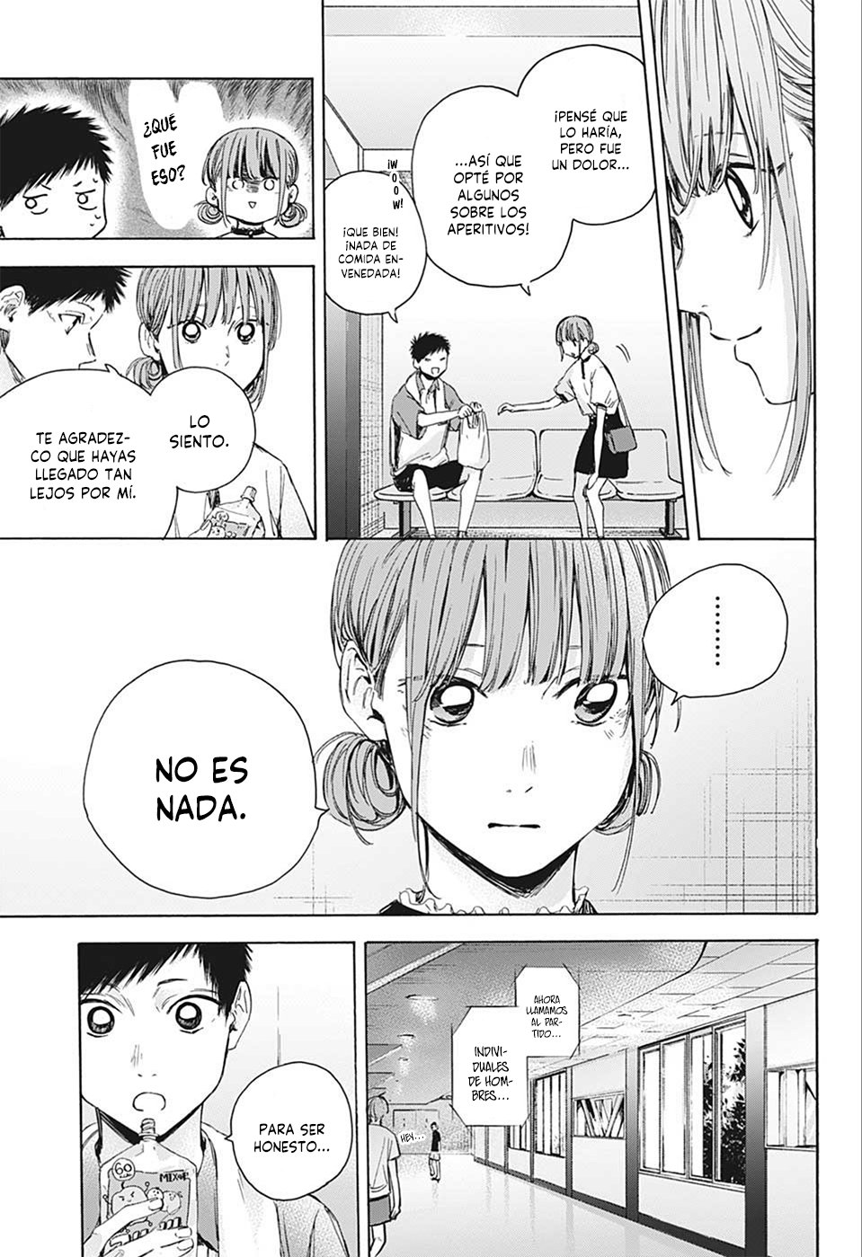 Ao no Hako Capitulo 24: Así son los deportes página 9