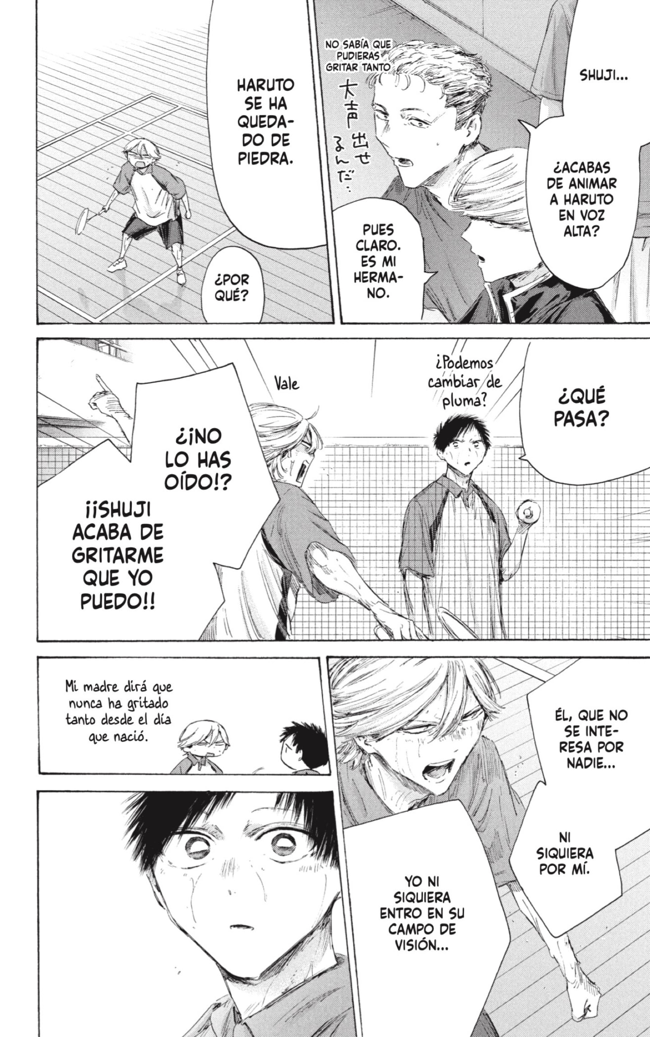 Ao no Hako Capitulo 240 página 4