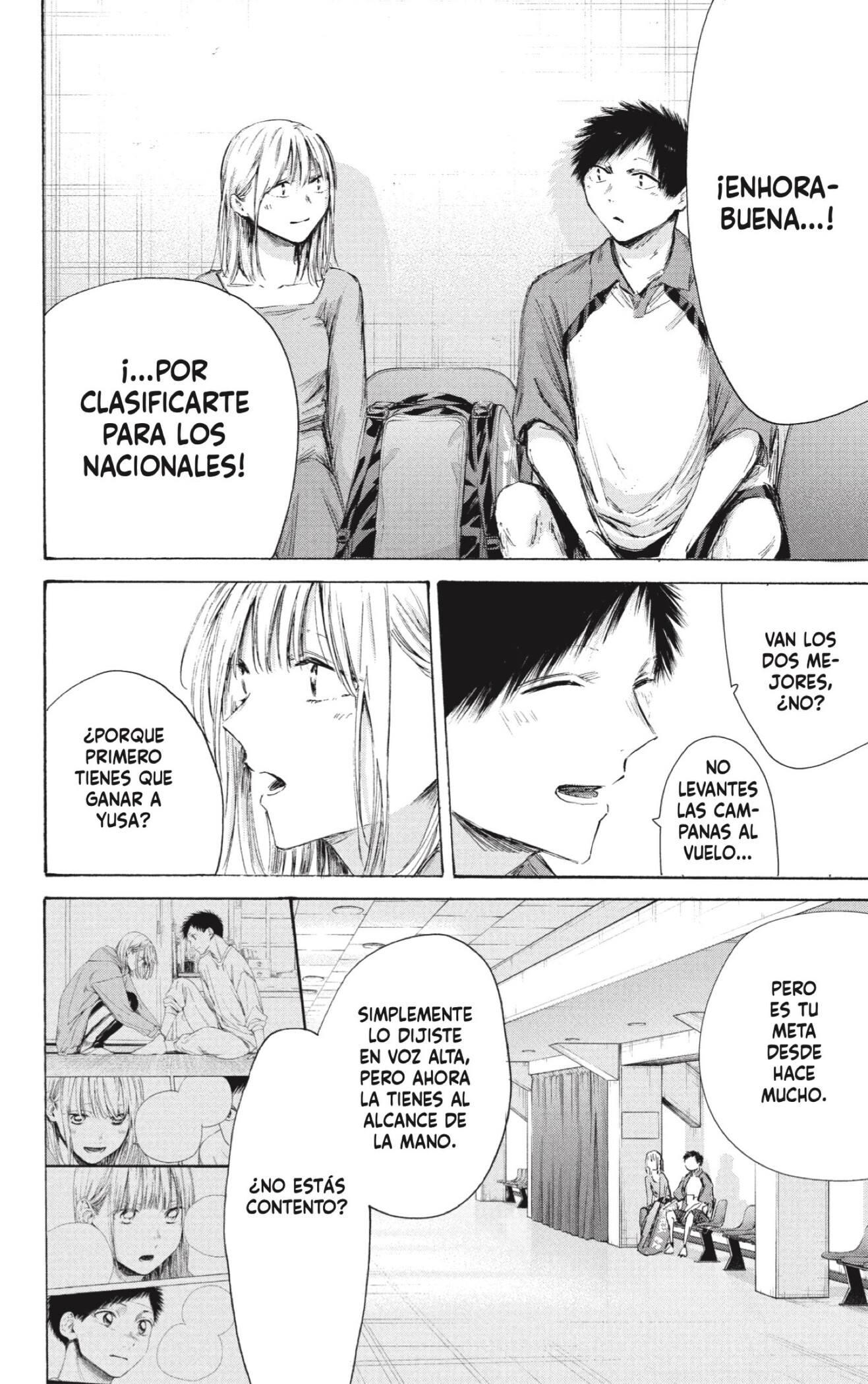 Ao no Hako Capitulo 241 página 2