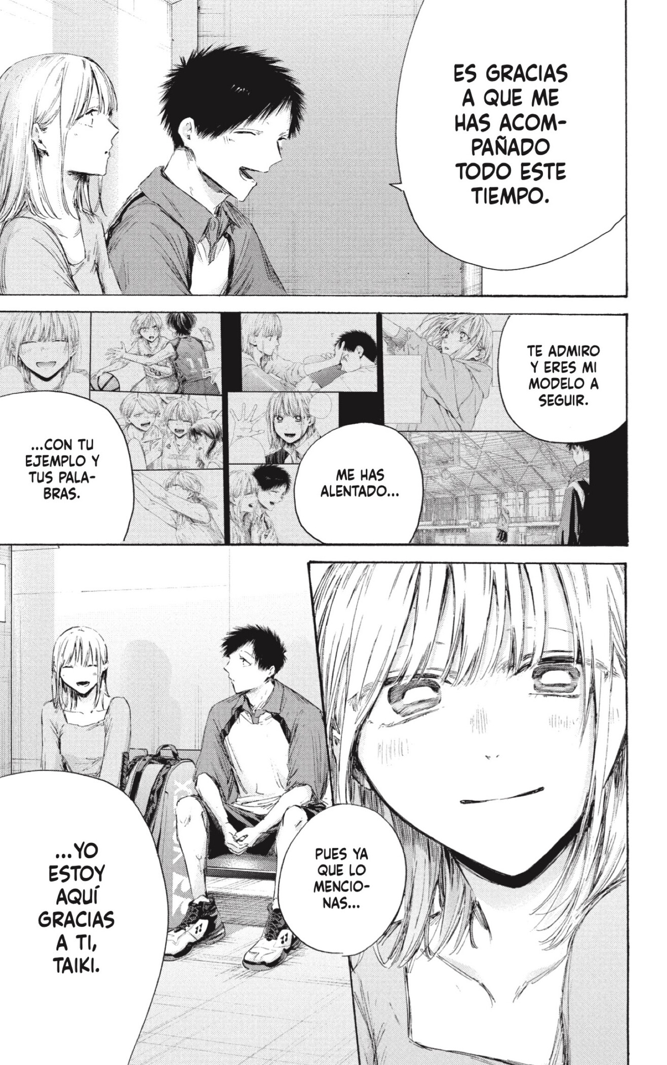 Ao no Hako Capitulo 241 página 3