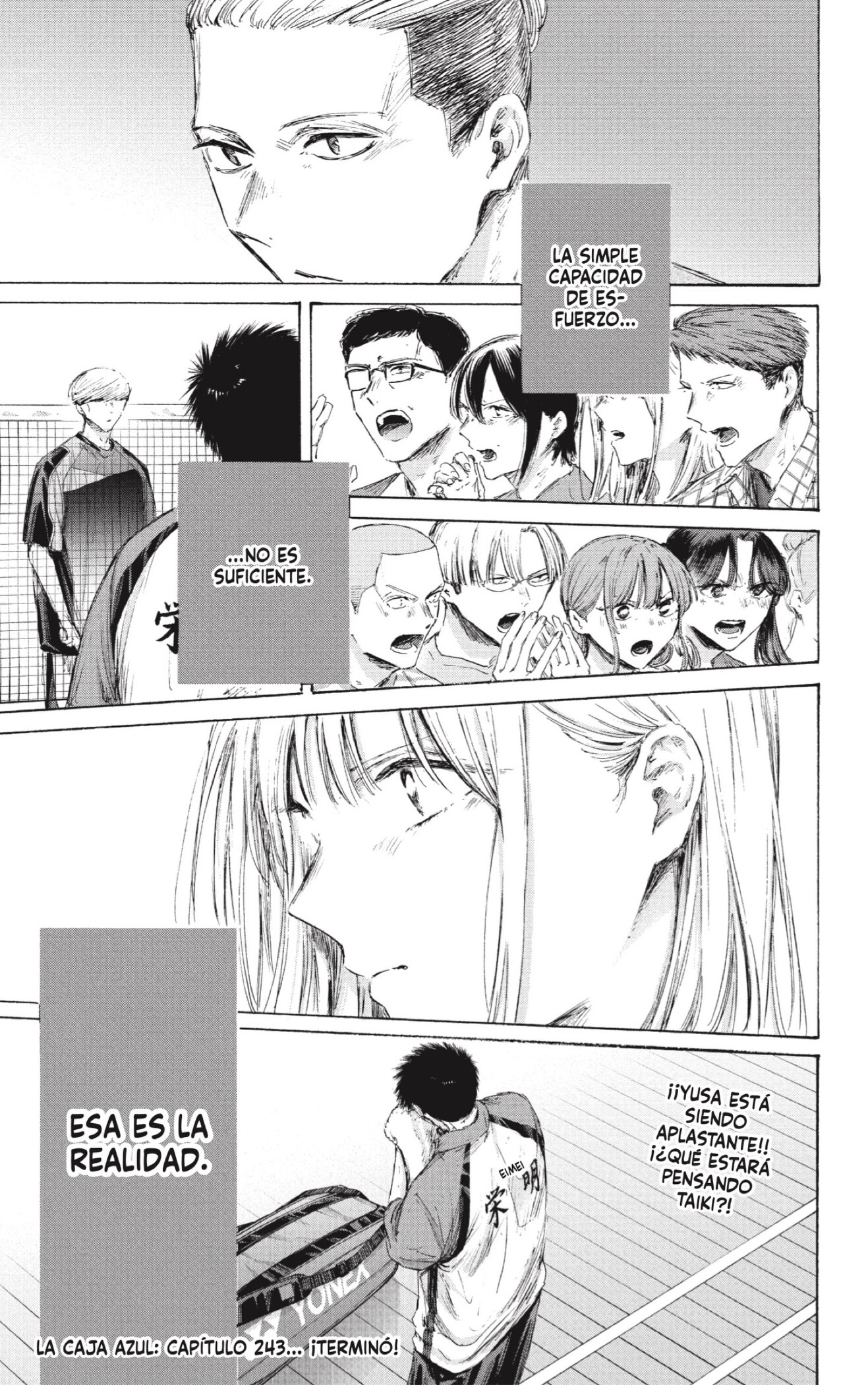 Ao no Hako Capitulo 243 página 21