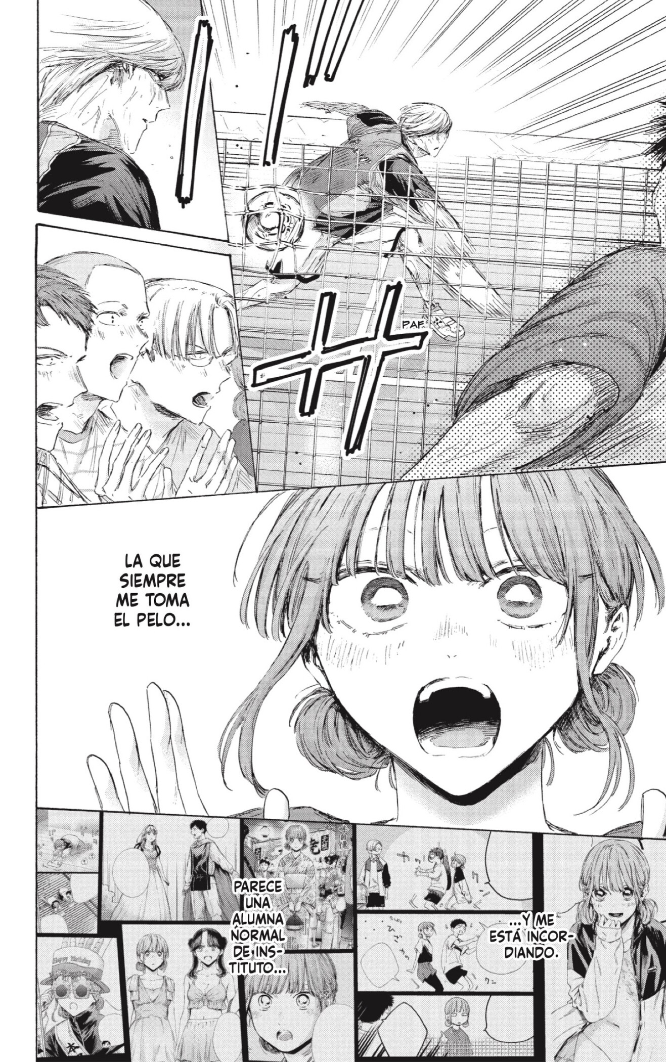 Ao no Hako Capitulo 244 página 8