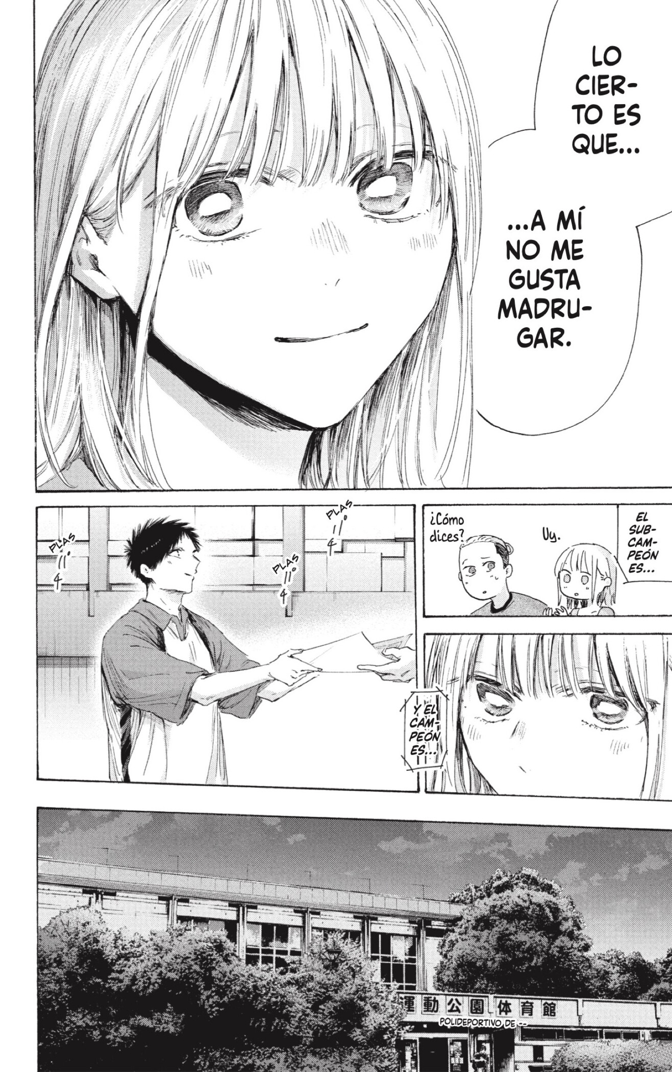Ao no Hako Capitulo 246 página 18