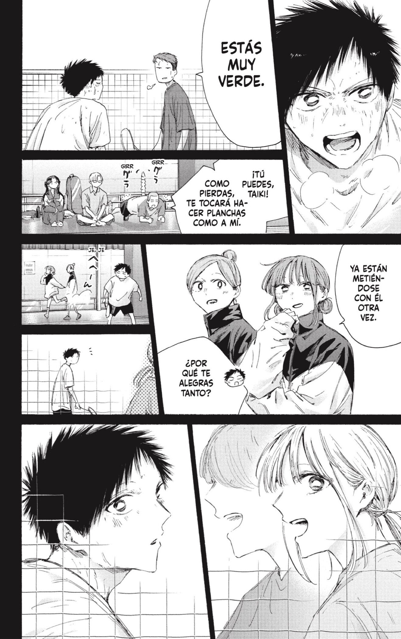 Ao no Hako Capitulo 246 página 4