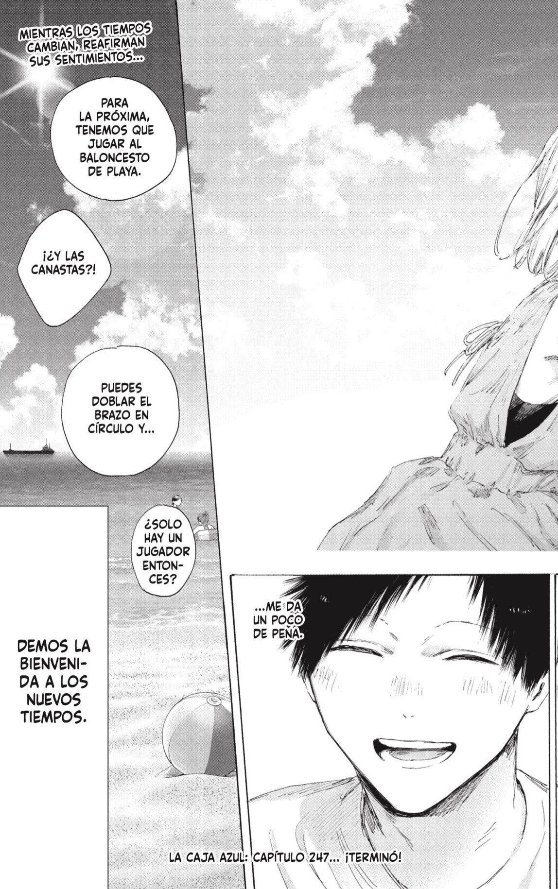 Ao no Hako Capitulo 247 página 19