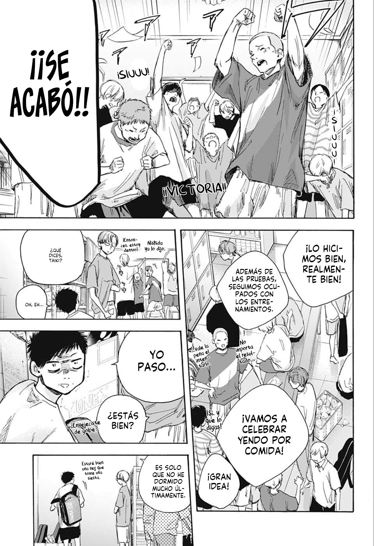 Ao no Hako Capitulo 25: Buen trabajo página 14
