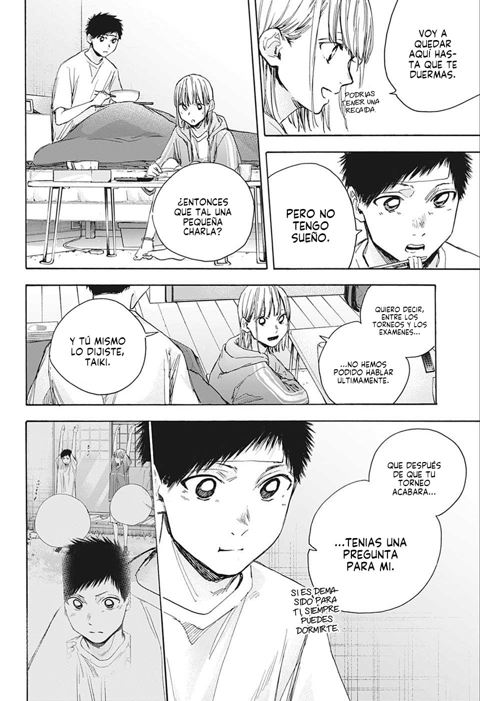 Ao no Hako Capitulo 26: Yo te apoyaré página 8