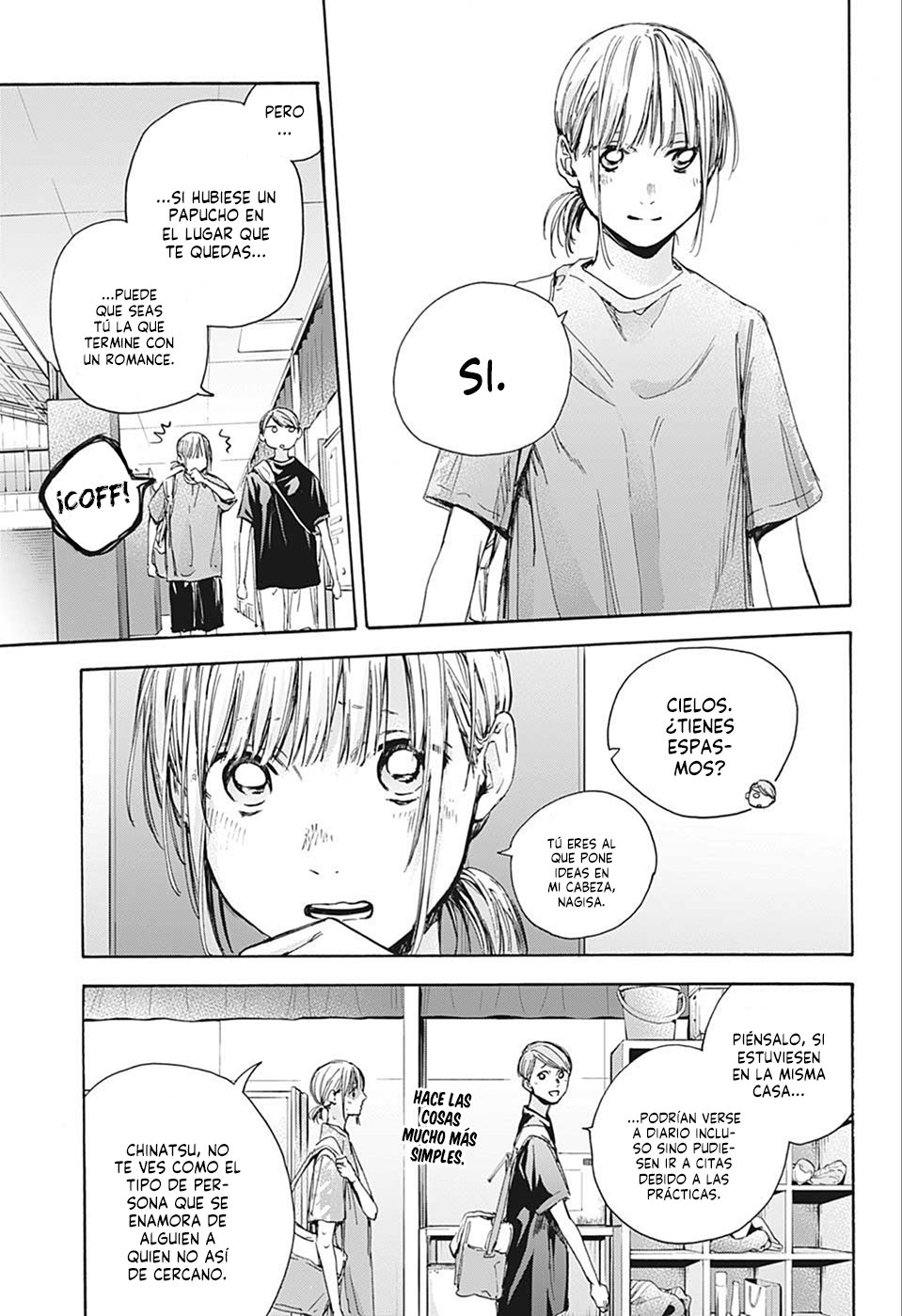 Ao no Hako Capitulo 28: Tu propia casa página 8