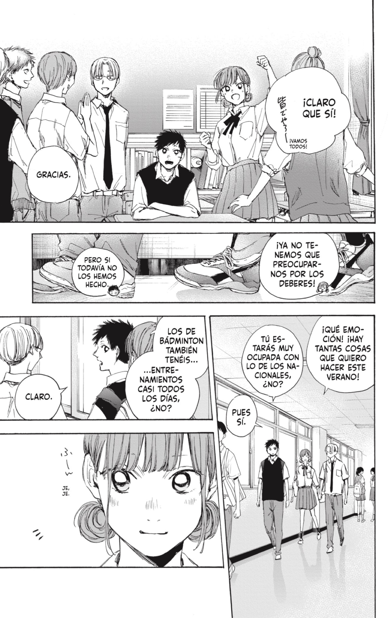 Ao no Hako Capitulo 29: No es algo bueno página 15
