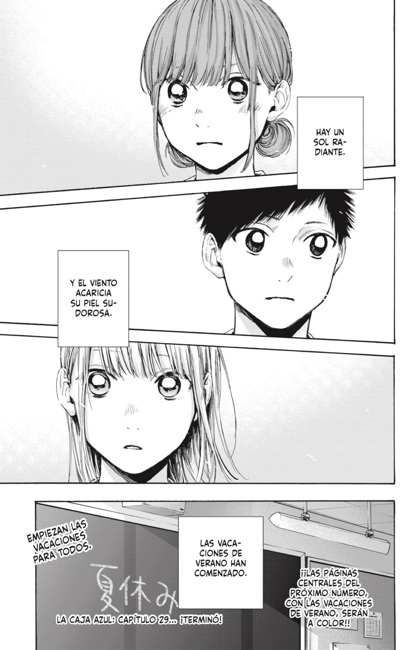 Ao no Hako Capitulo 29: No es algo bueno página 19
