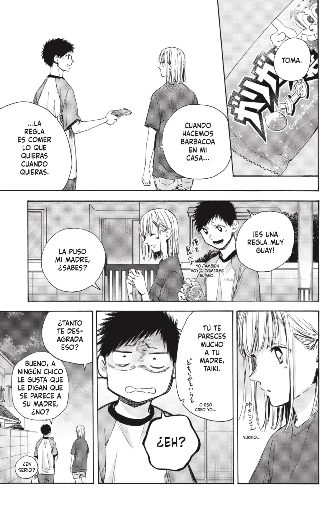 Ao no Hako Capitulo 29: No es algo bueno página 5