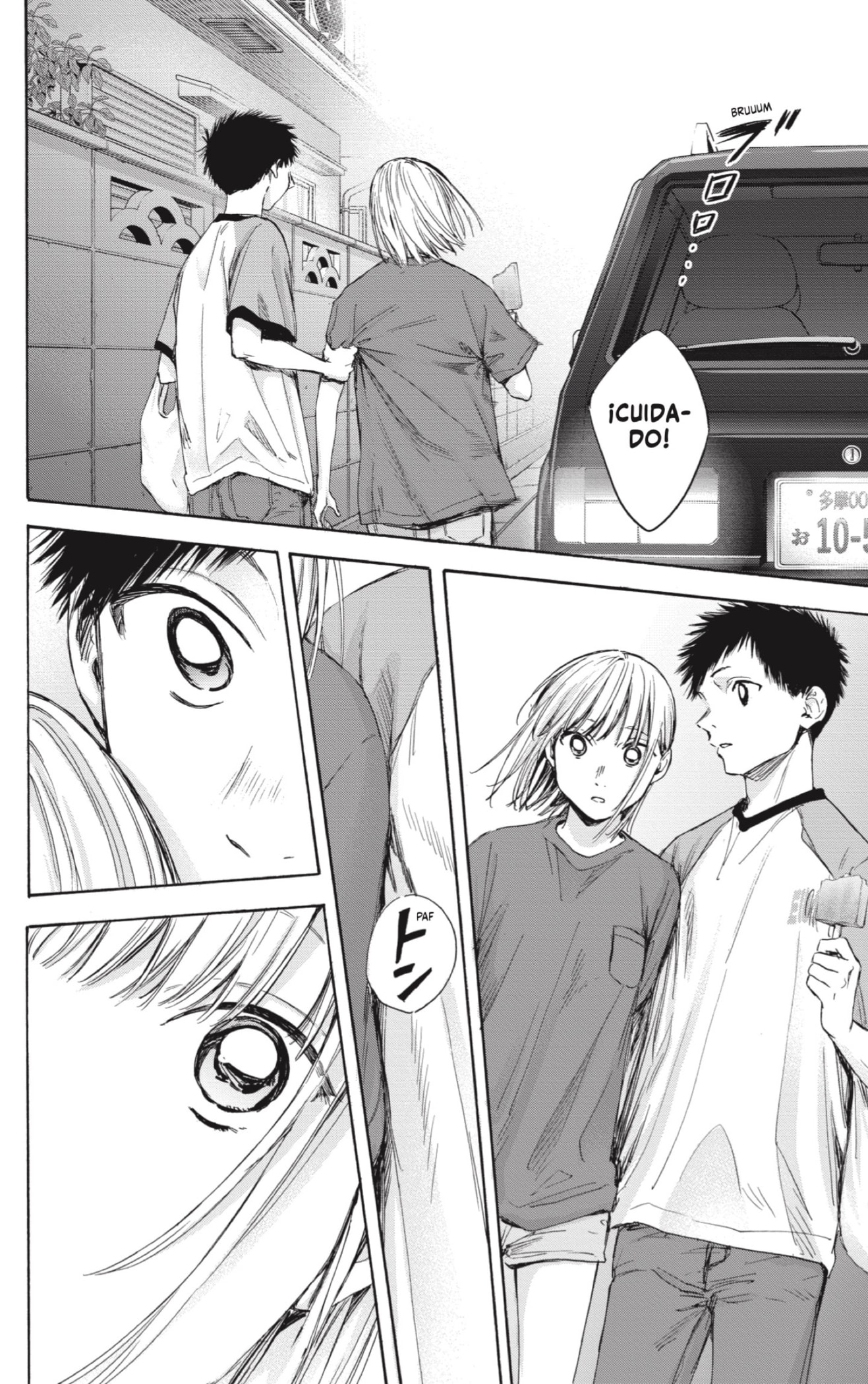 Ao no Hako Capitulo 29: No es algo bueno página 8