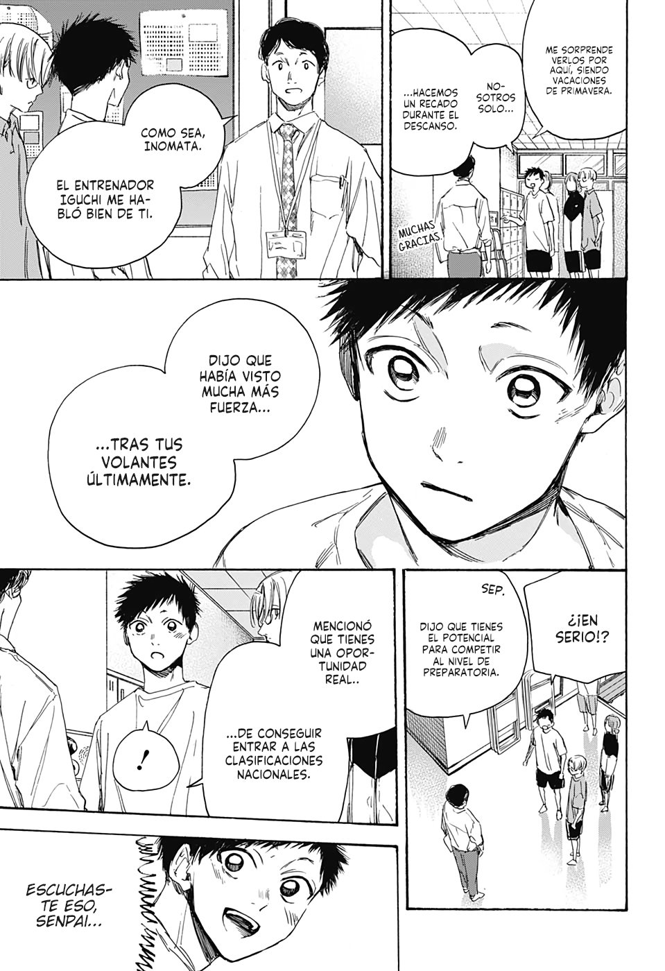 Ao no Hako Capitulo 3: Pretendiendo ser un extraño página 14