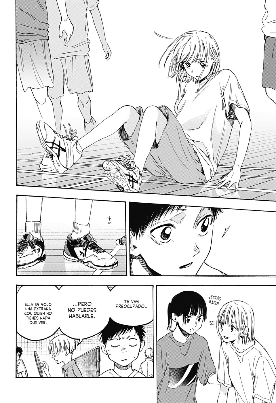 Ao no Hako Capitulo 3: Pretendiendo ser un extraño página 17