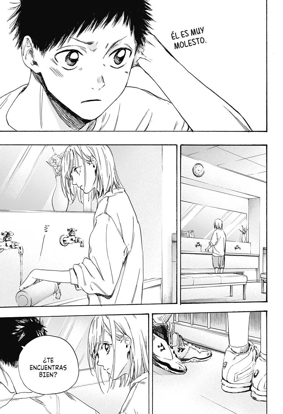 Ao no Hako Capitulo 3: Pretendiendo ser un extraño página 18