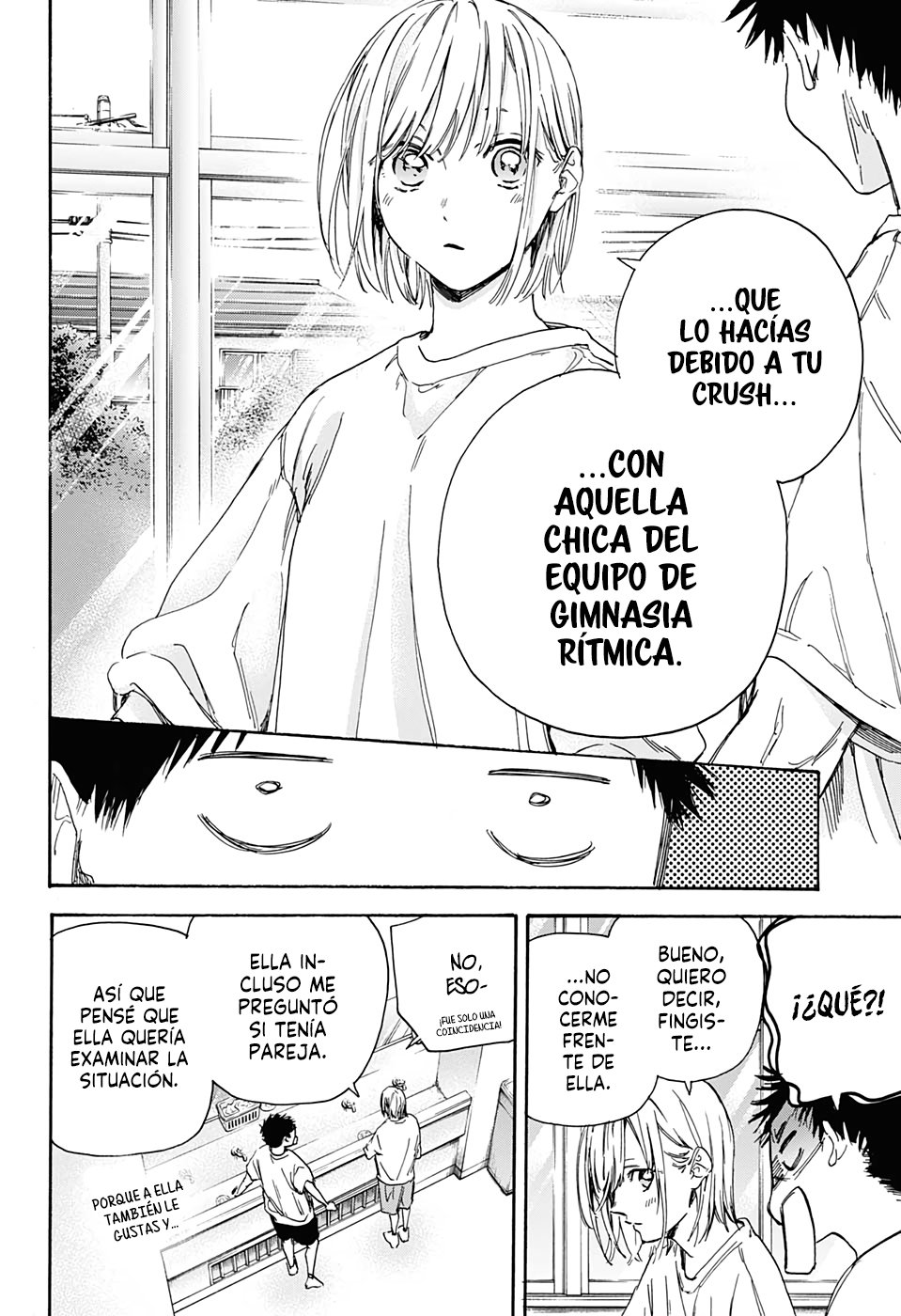 Ao no Hako Capitulo 3: Pretendiendo ser un extraño página 21