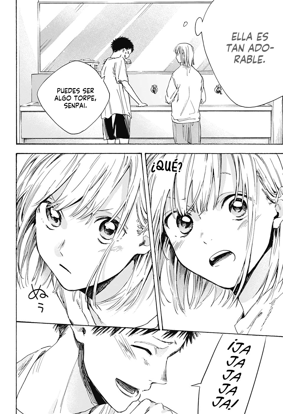 Ao no Hako Capitulo 3: Pretendiendo ser un extraño página 23