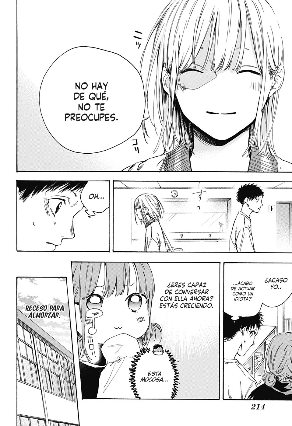 Ao no Hako Capitulo 3: Pretendiendo ser un extraño página 7