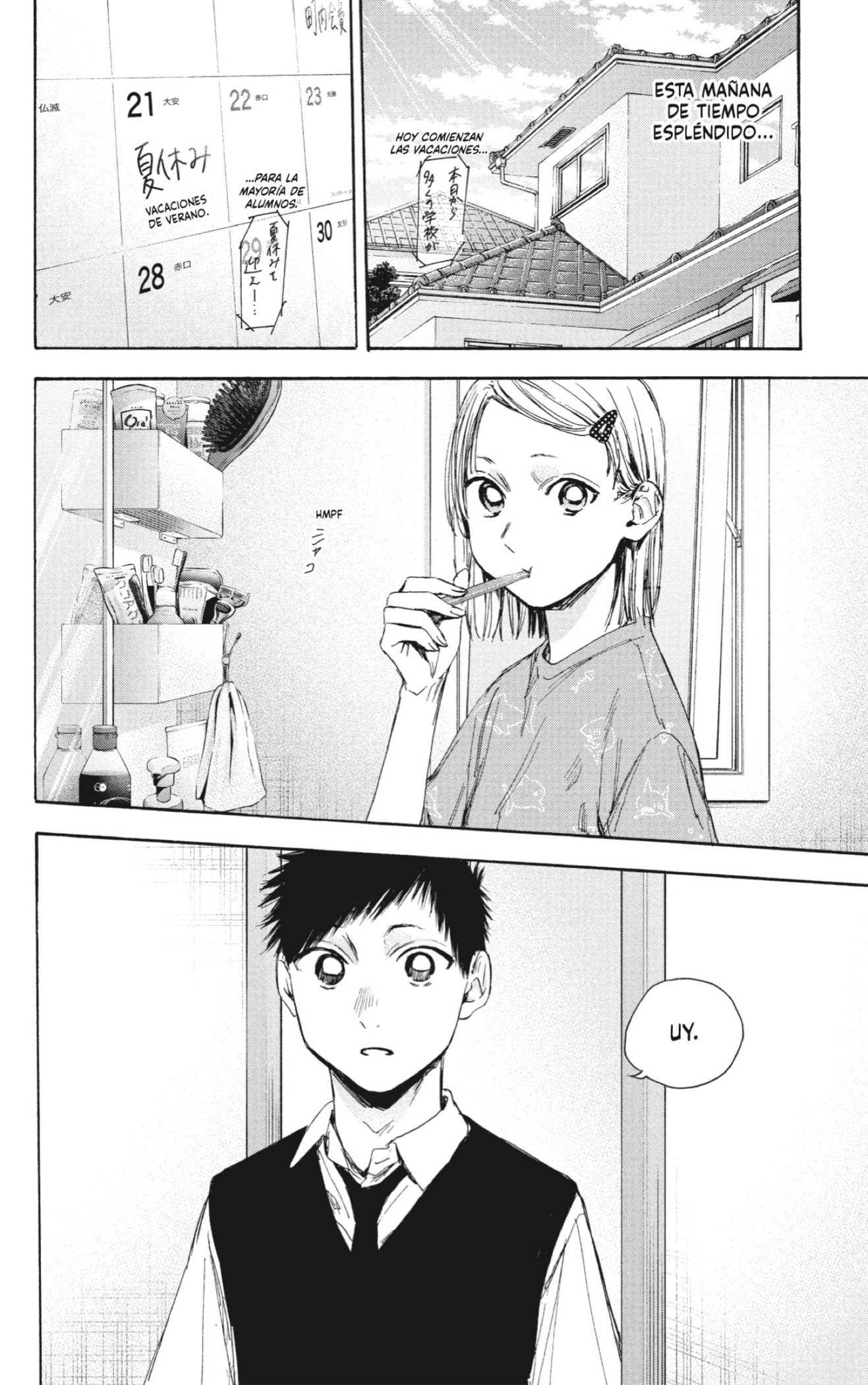 Ao no Hako Capitulo 30: Acercándonos página 2