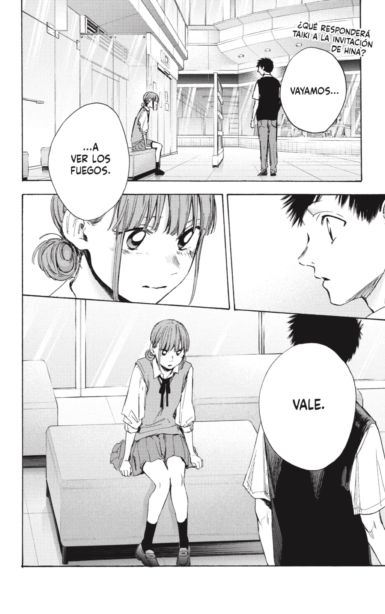 Ao no Hako Capitulo 31: ¿Es una cita? página 2