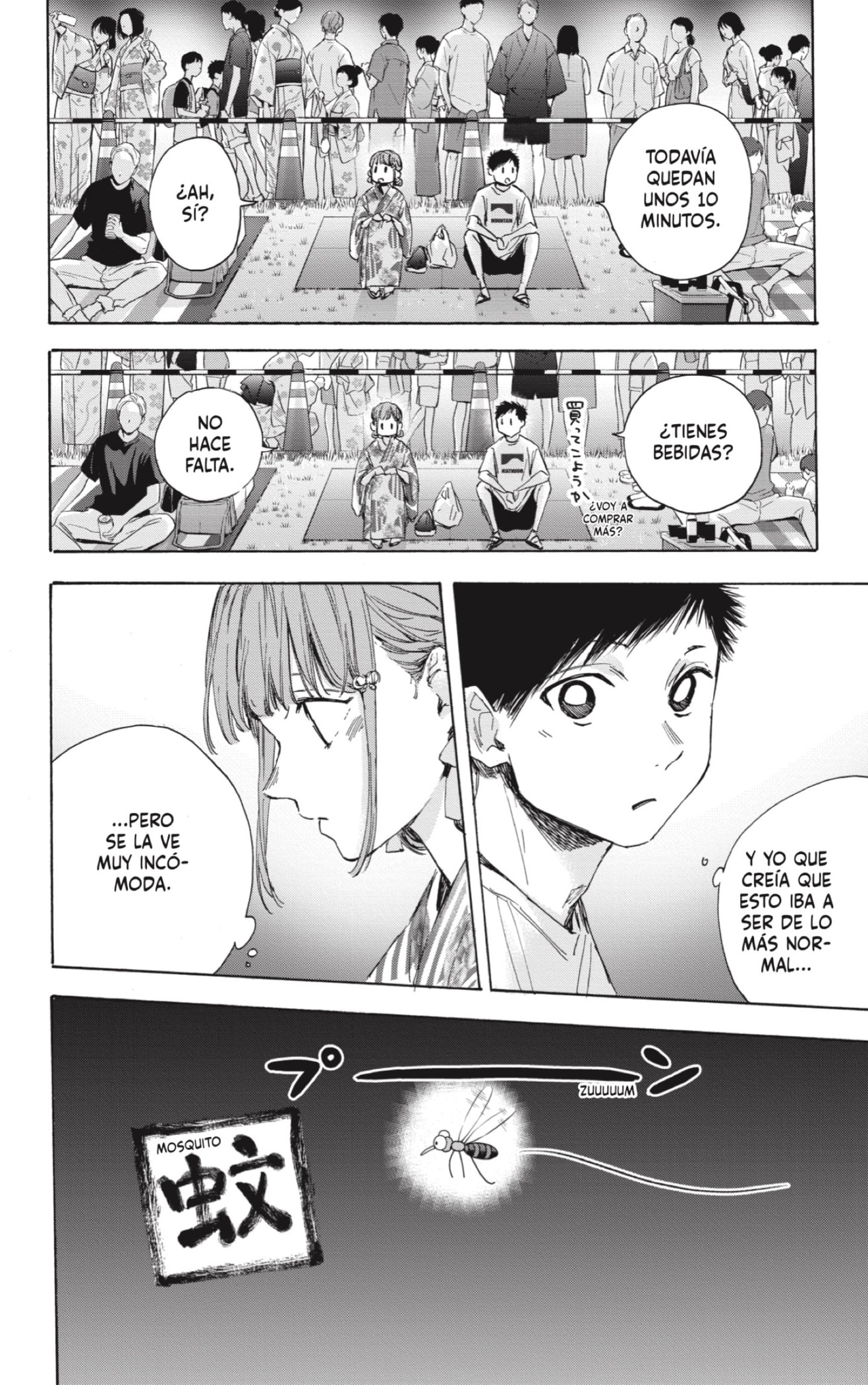 Ao no Hako Capitulo 34: Chicas página 8