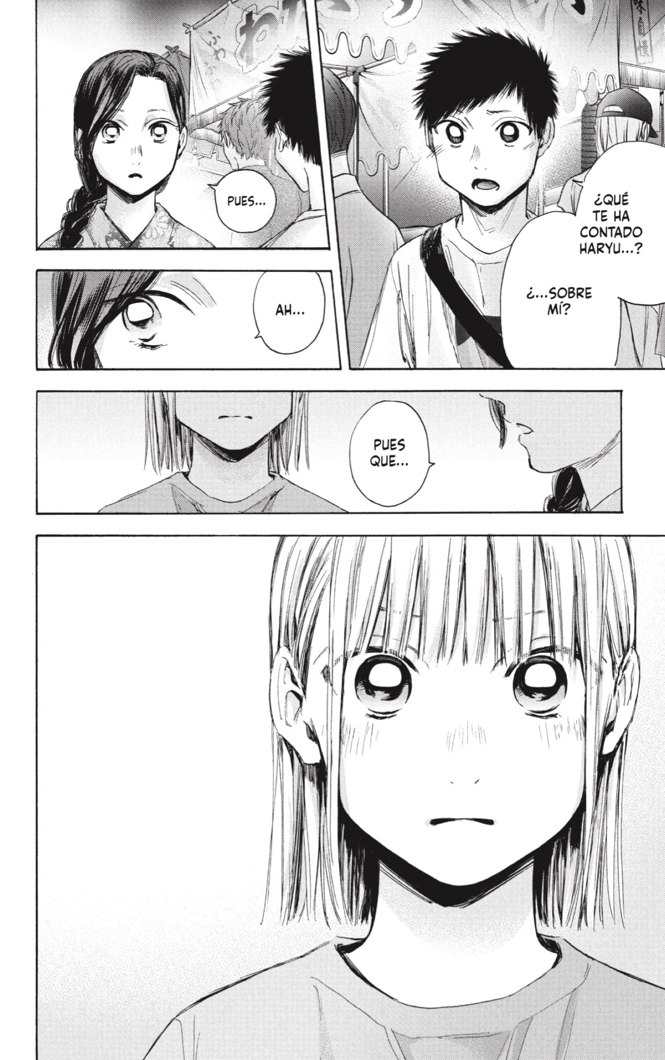 Ao no Hako Capitulo 35: Algo interesante página 12
