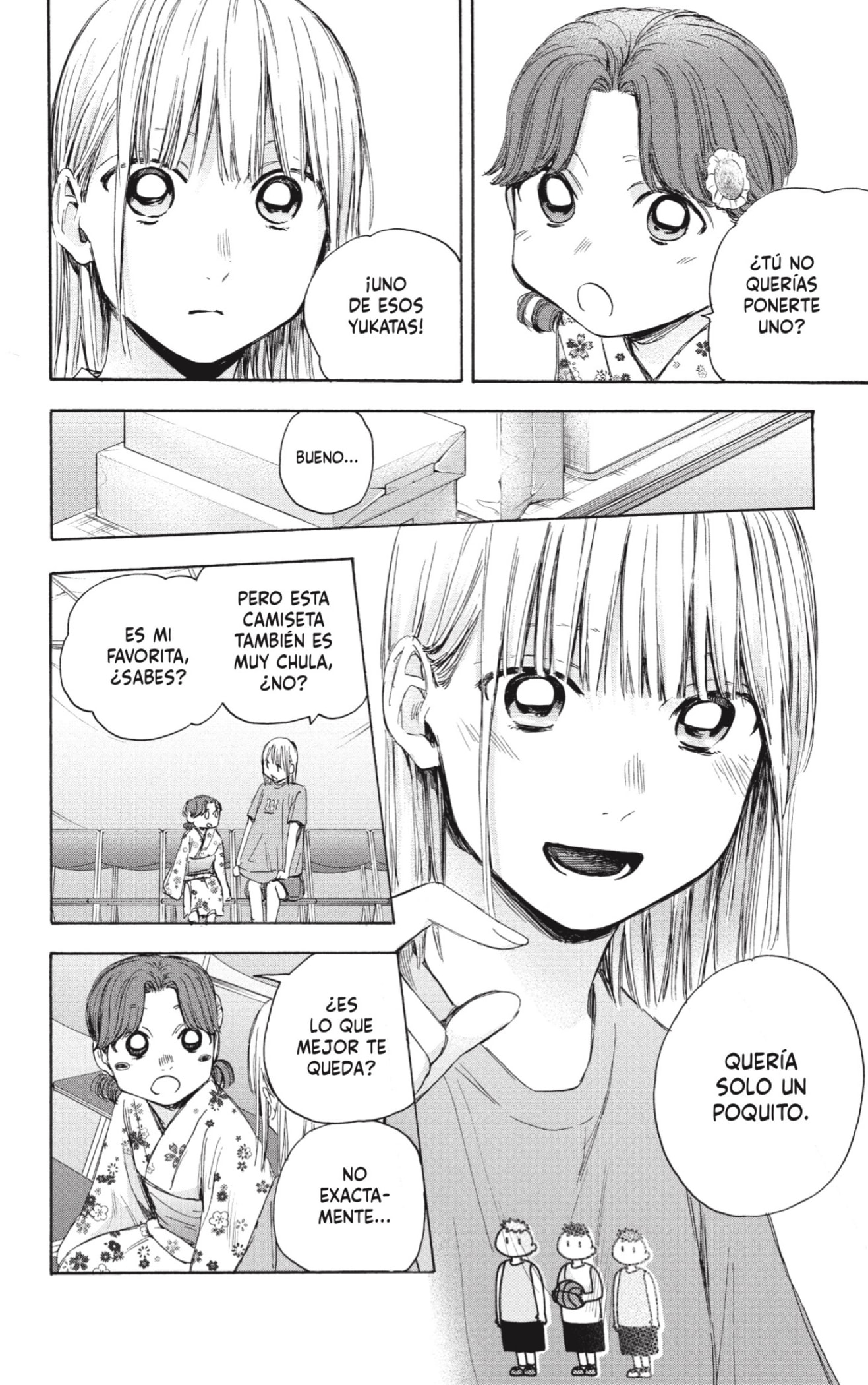 Ao no Hako Capitulo 35: Algo interesante página 18