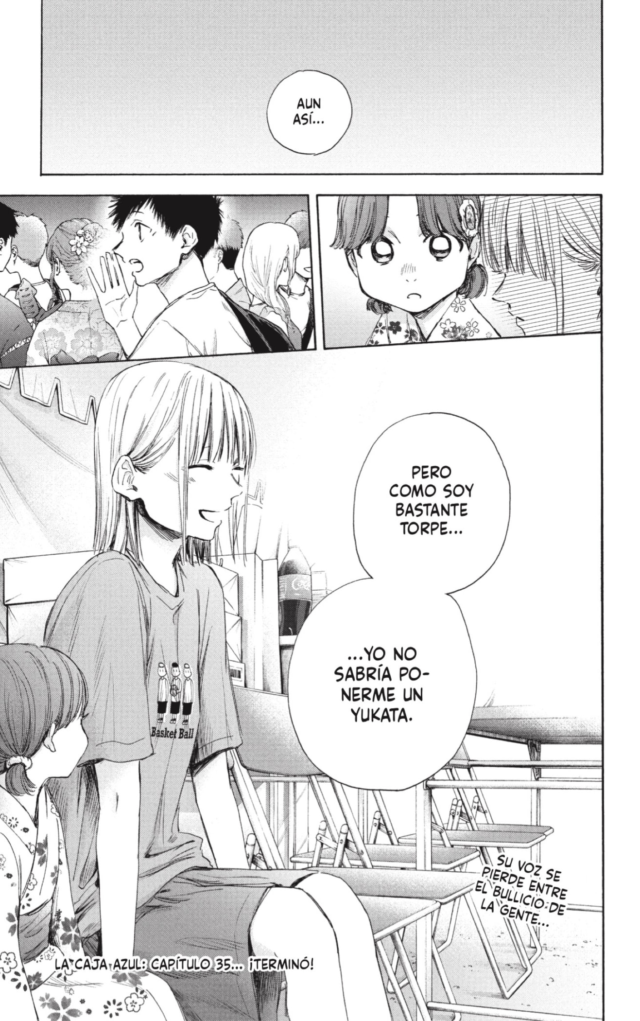 Ao no Hako Capitulo 35: Algo interesante página 21