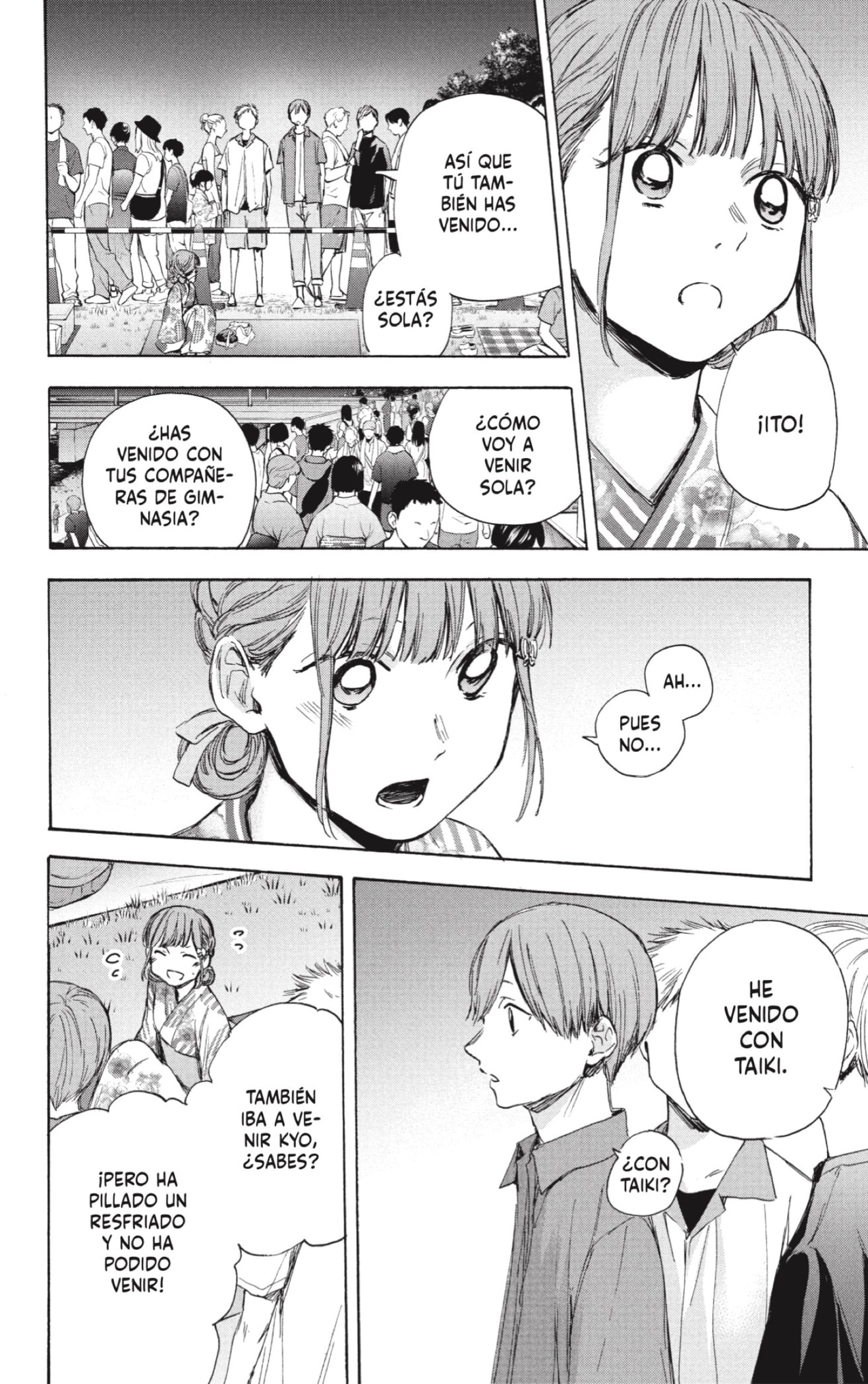Ao no Hako Capitulo 35: Algo interesante página 6