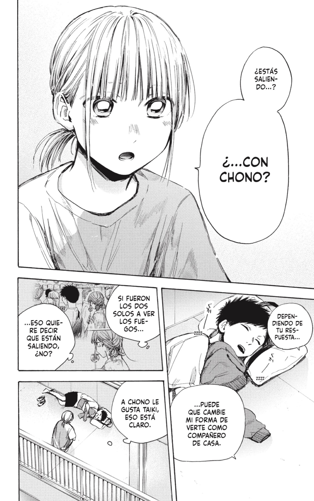 Ao no Hako Capitulo 37: "¡Holaaaa!" página 12