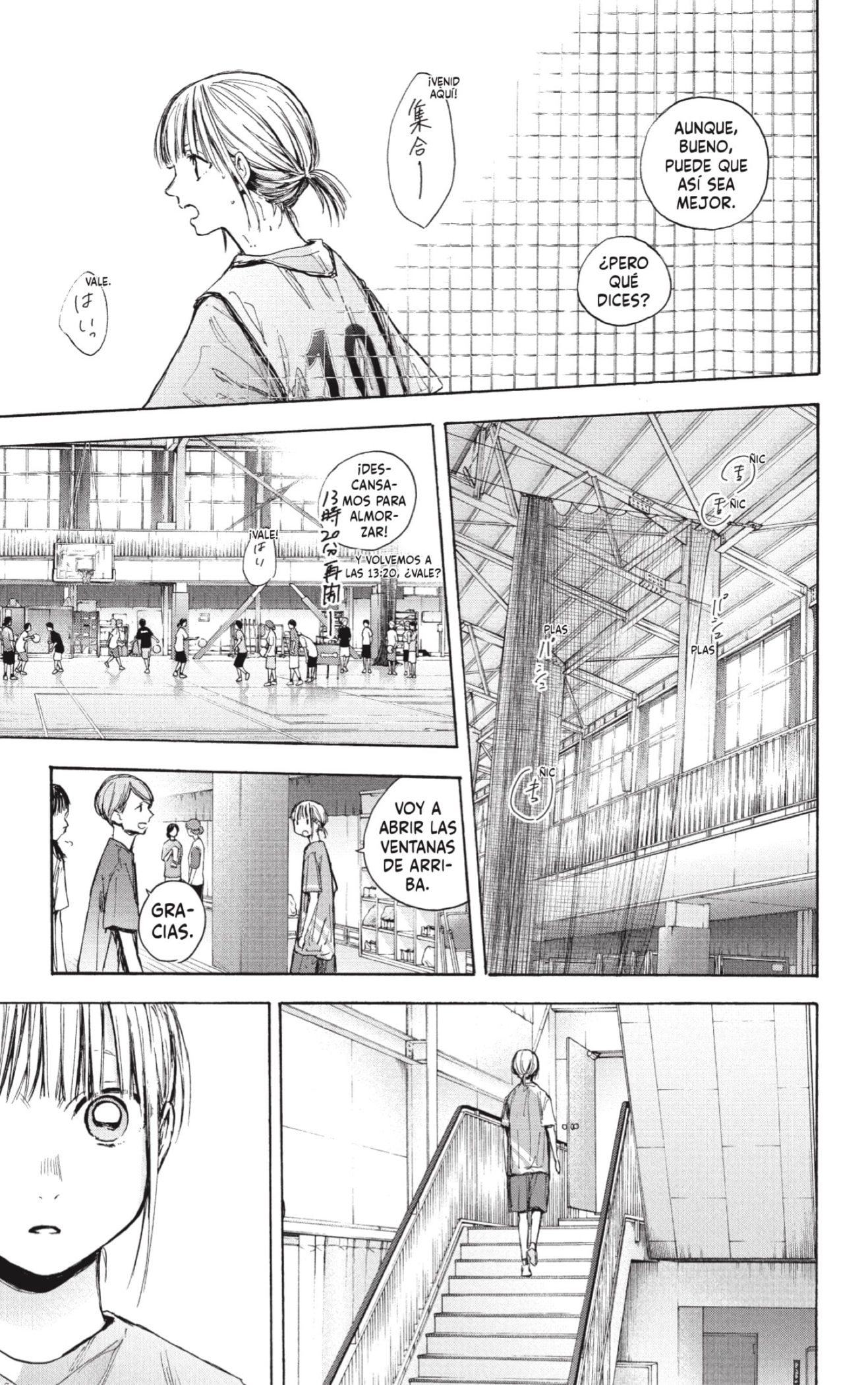 Ao no Hako Capitulo 37: "¡Holaaaa!" página 9