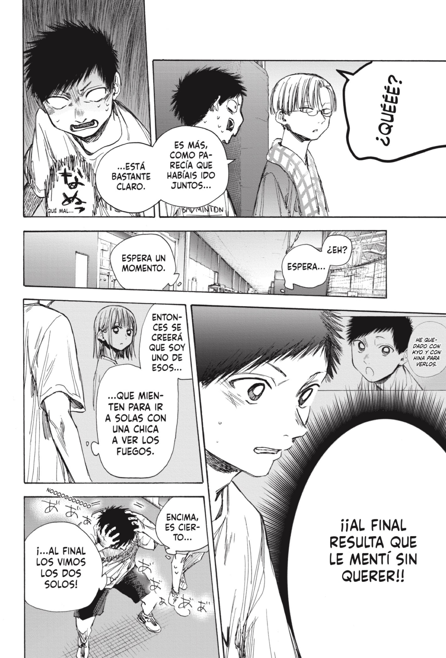 Ao no Hako Capitulo 38: Sabes coquetear ¿eh? página 10