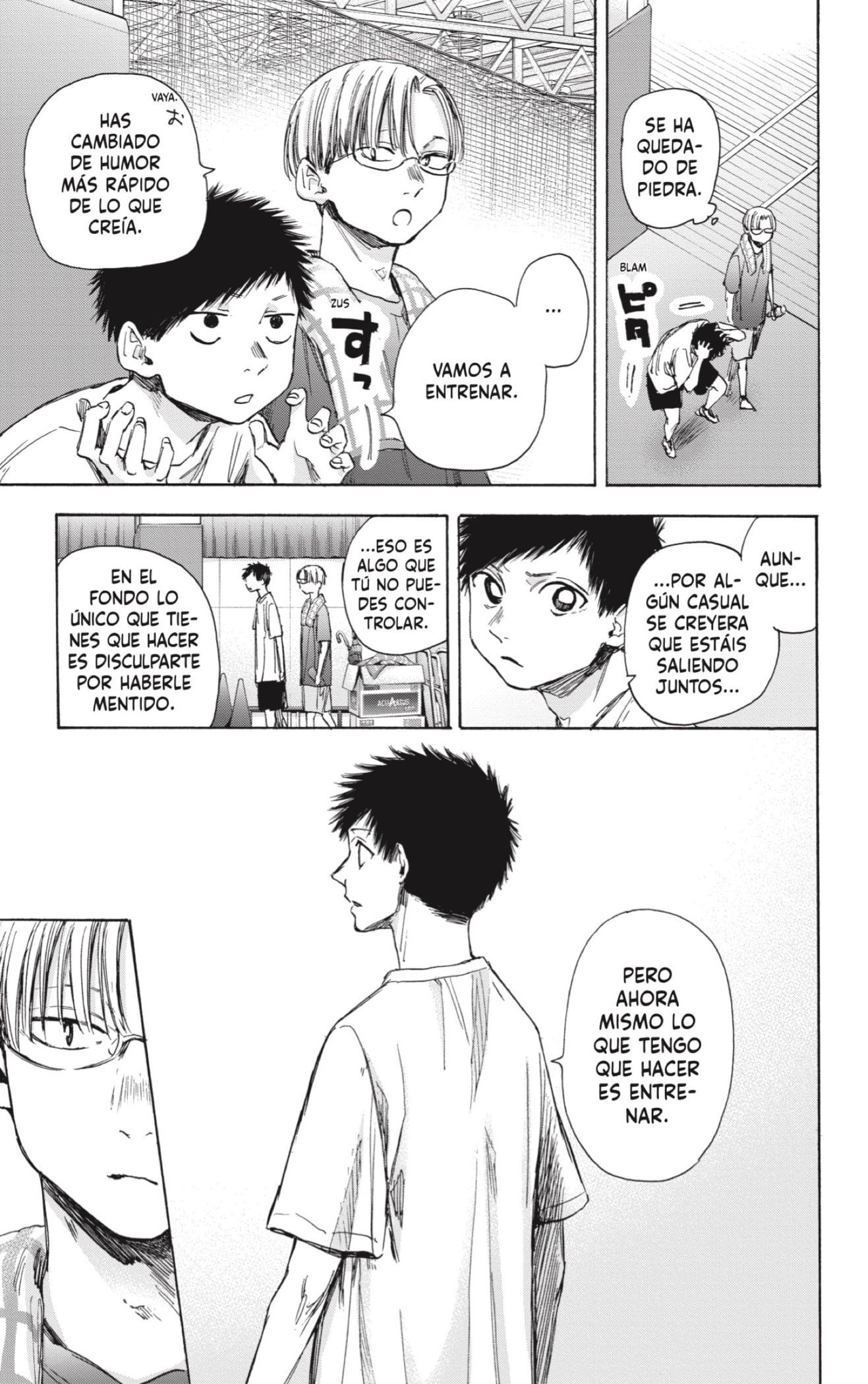Ao no Hako Capitulo 38: Sabes coquetear ¿eh? página 11