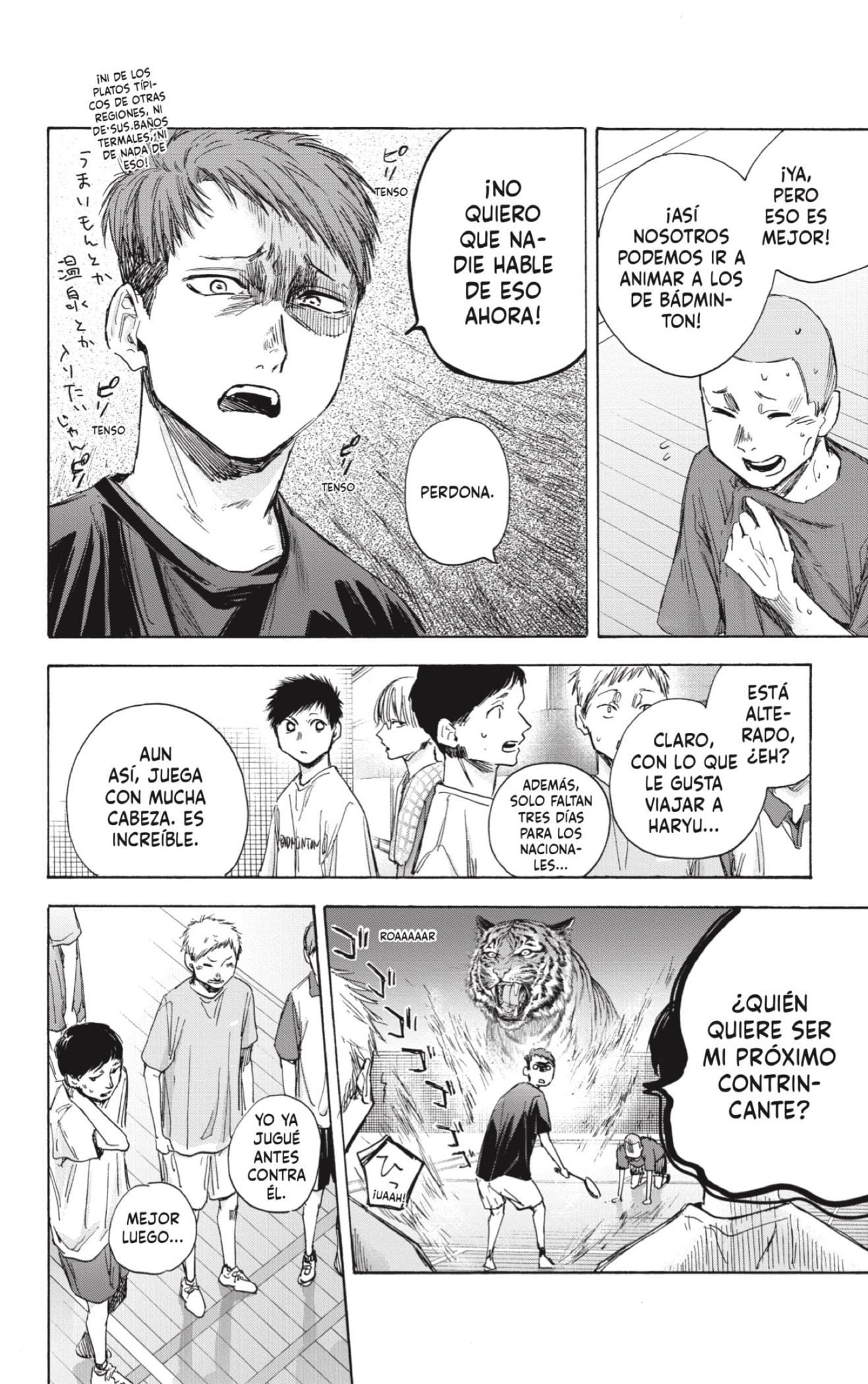 Ao no Hako Capitulo 38: Sabes coquetear ¿eh? página 14